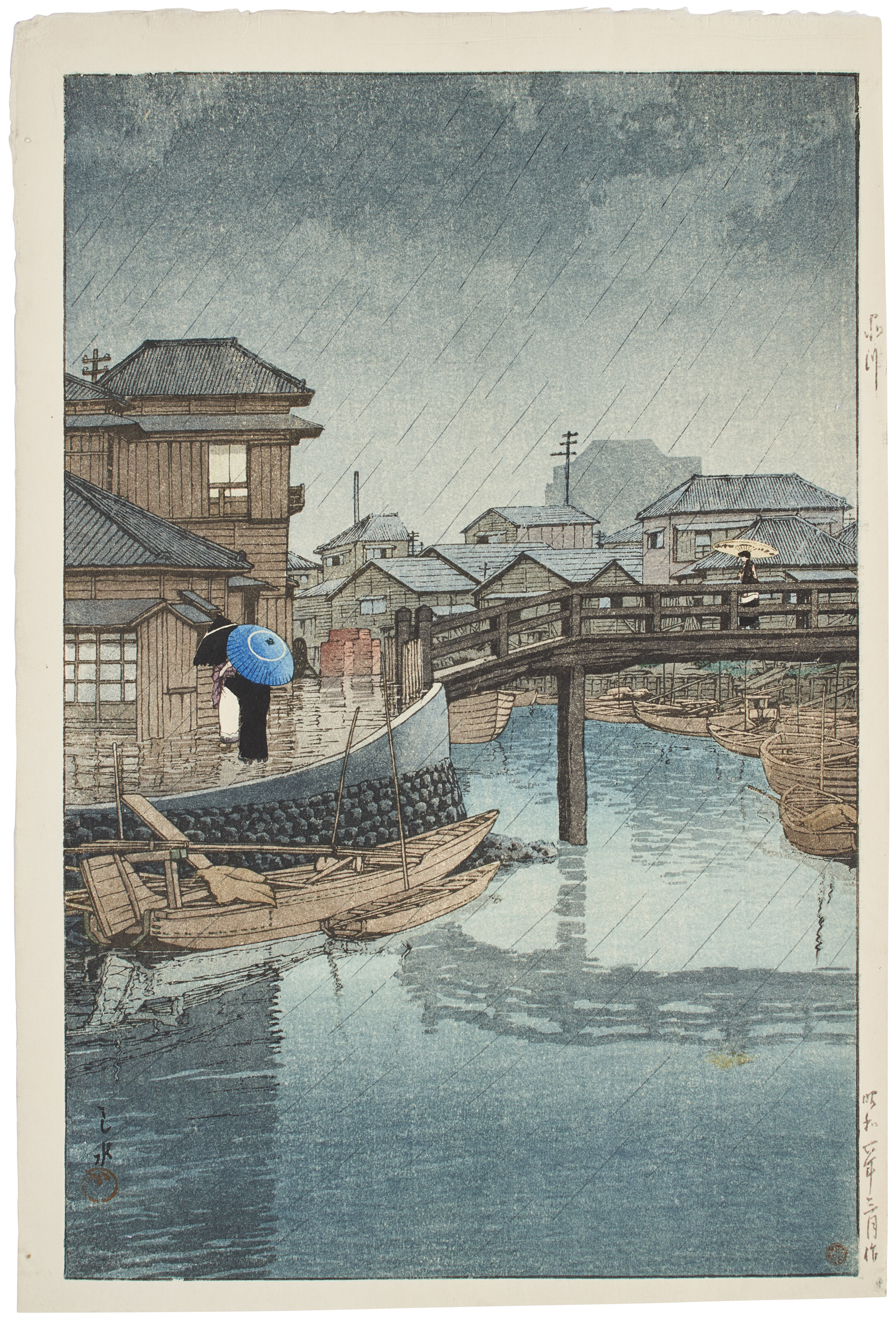 KAWASE HASUI (1883-1957), Shinagawa | Christie's