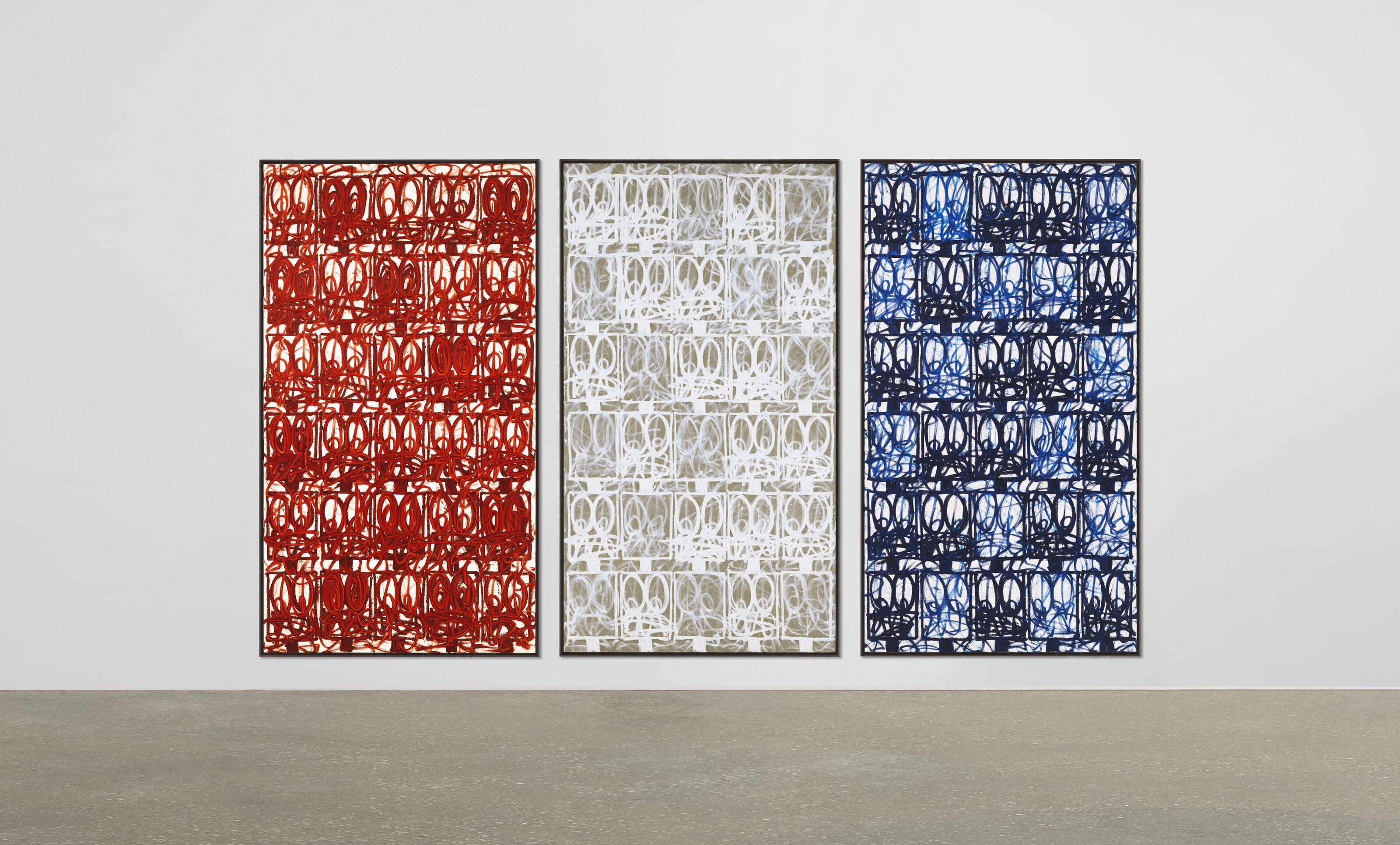 RASHID JOHNSON (B. 1977), Triptych 