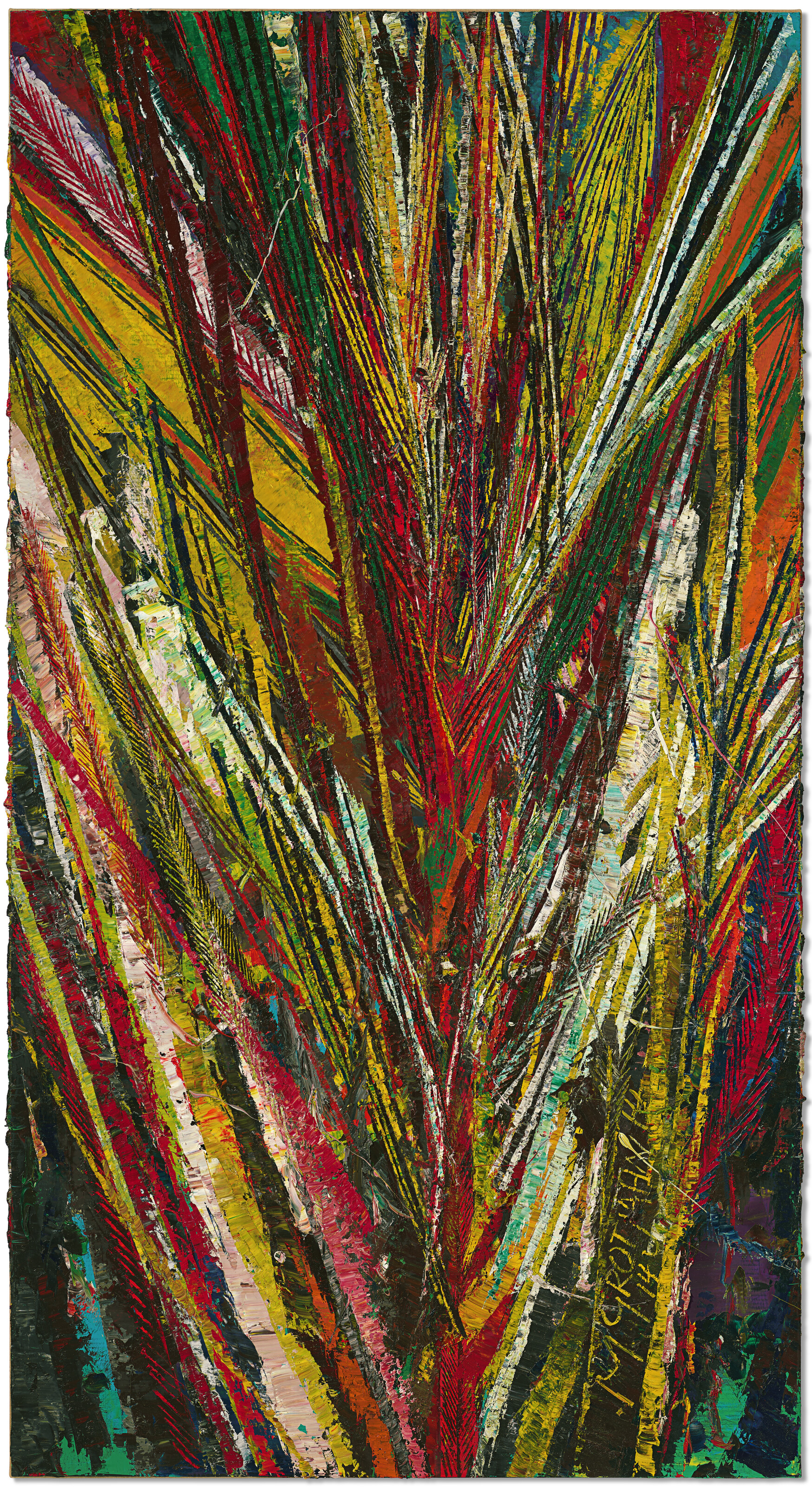 MARK GROTJAHN (B. 1968), Untitled (Into and through the Jungle