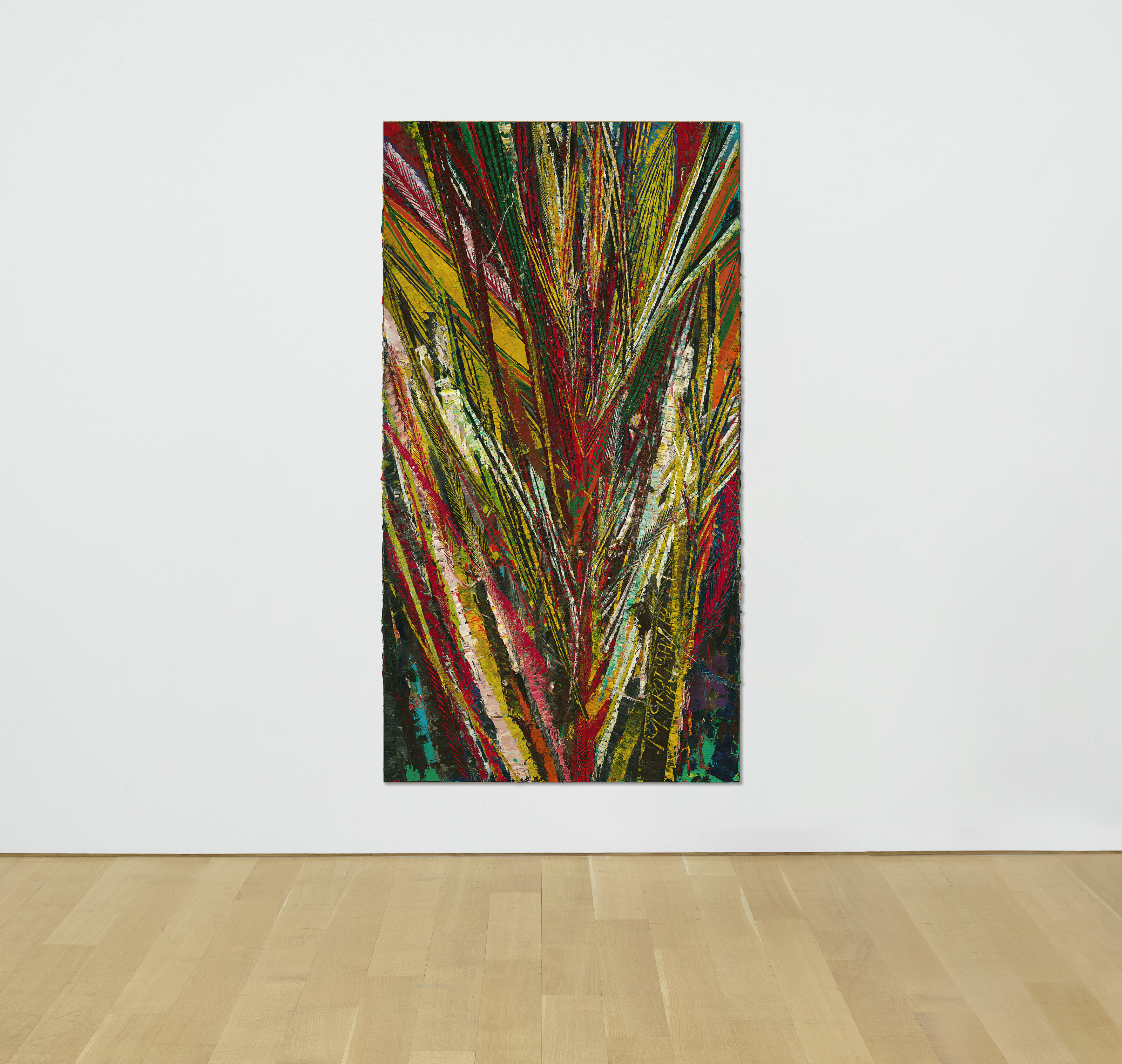 MARK GROTJAHN (B. 1968), Untitled (Into and through the Jungle