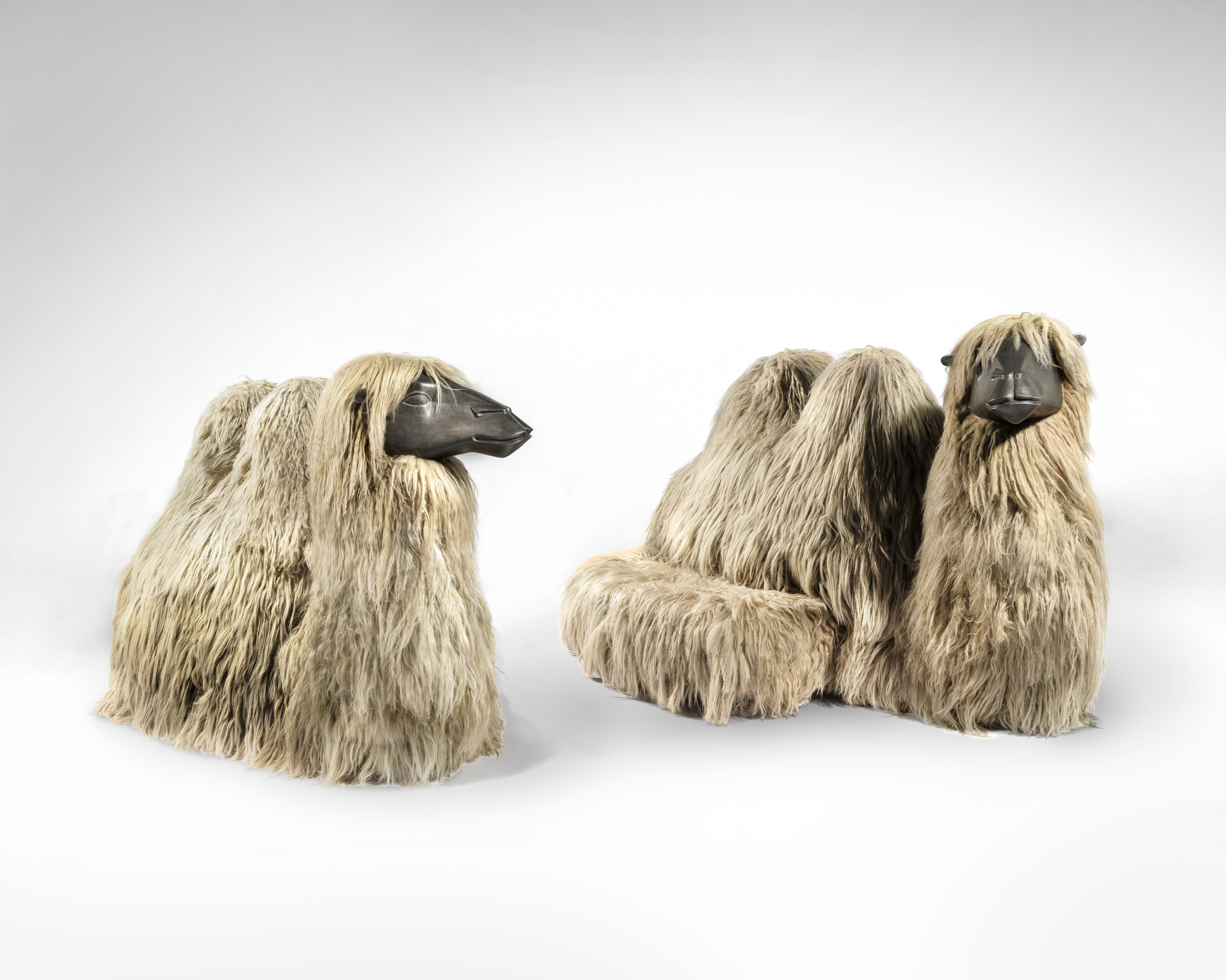 FRANÇOIS-XAVIER LALANNE (1927-2008), Important Pair of 'Chameaux