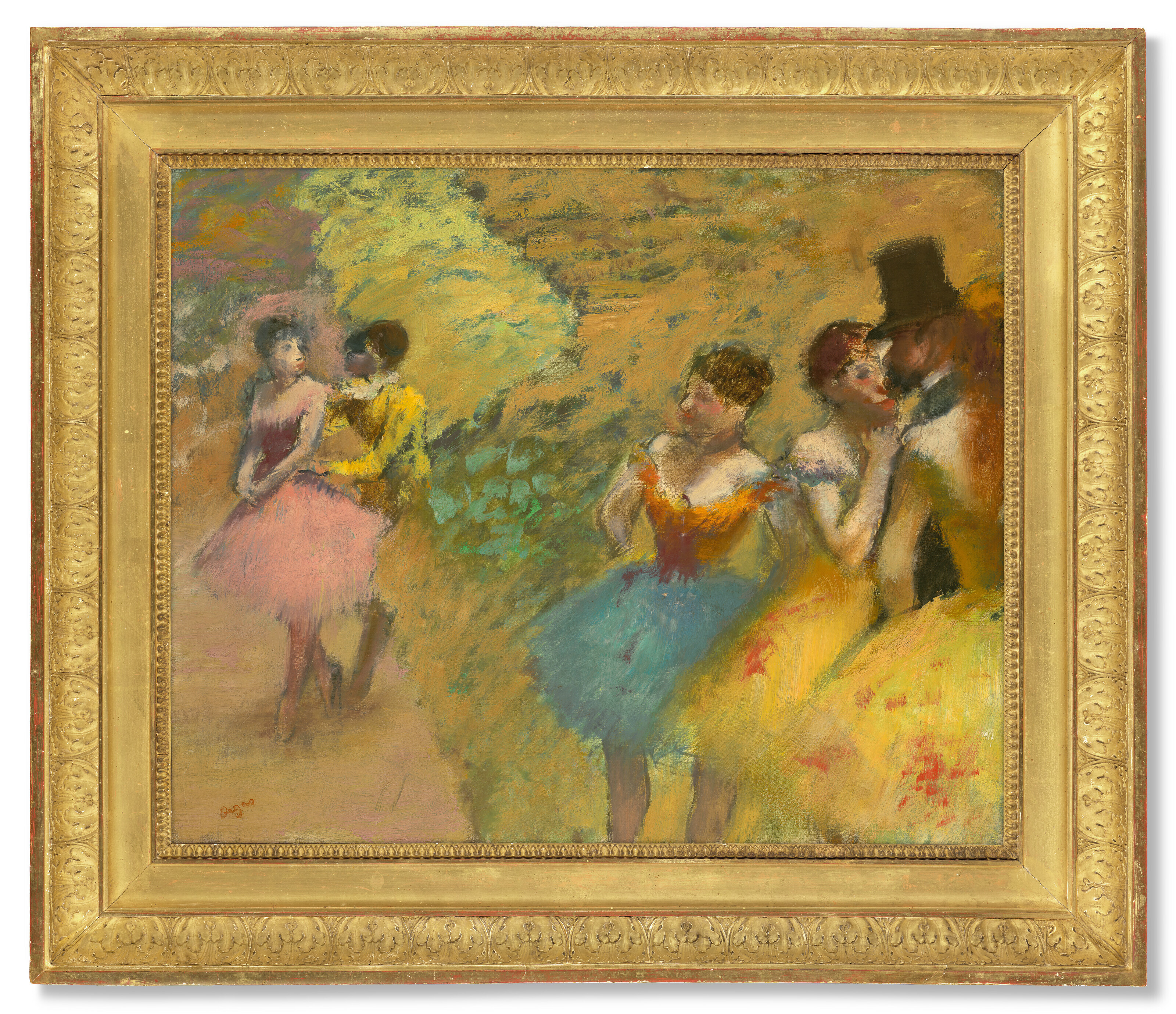 EDGAR DEGAS (1834-1917), Danseuses (Les coulisses de l'Opéra