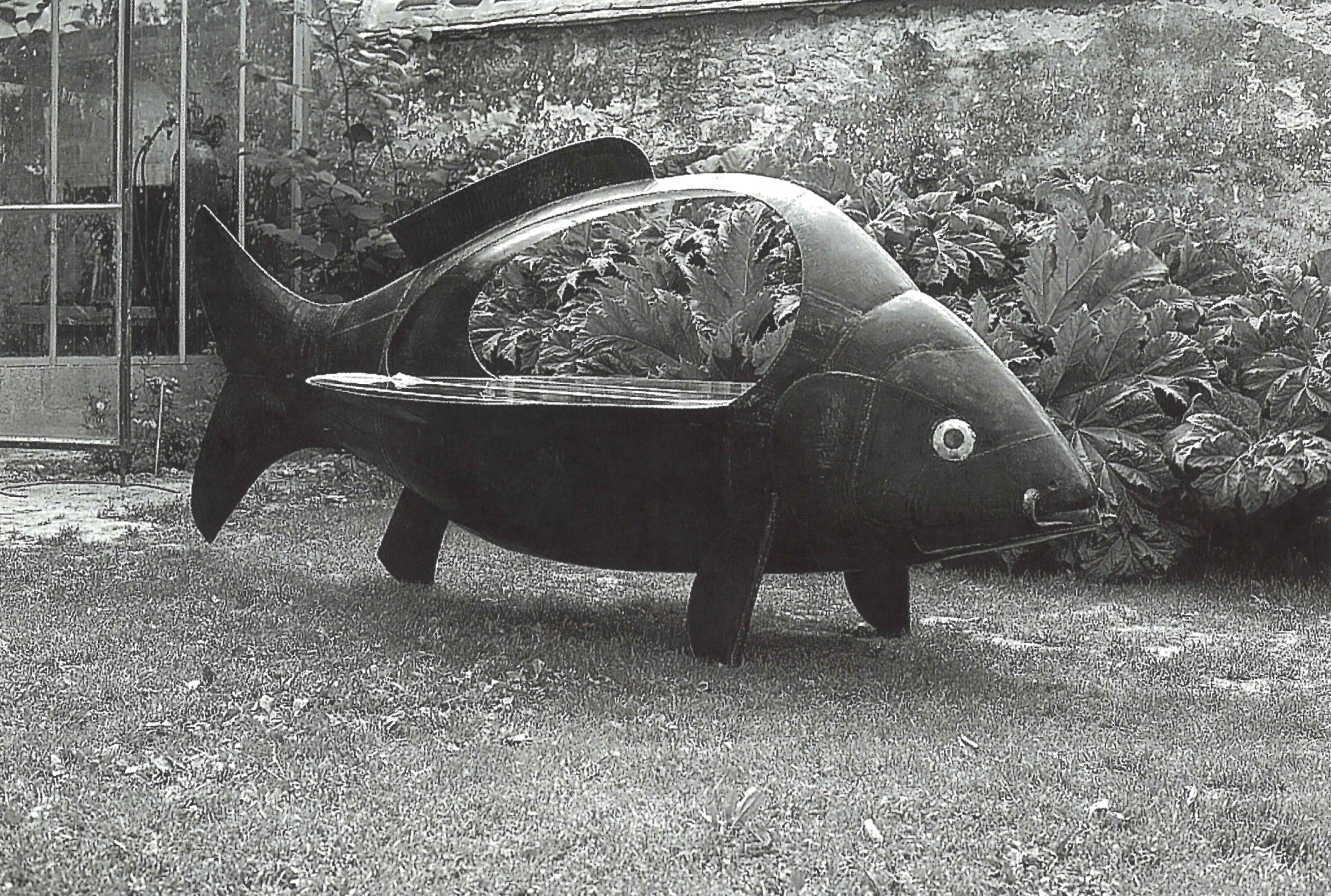 FRANÇOIS-XAVIER LALANNE (1927-2008), Unique 'Grande Carpe' Bar