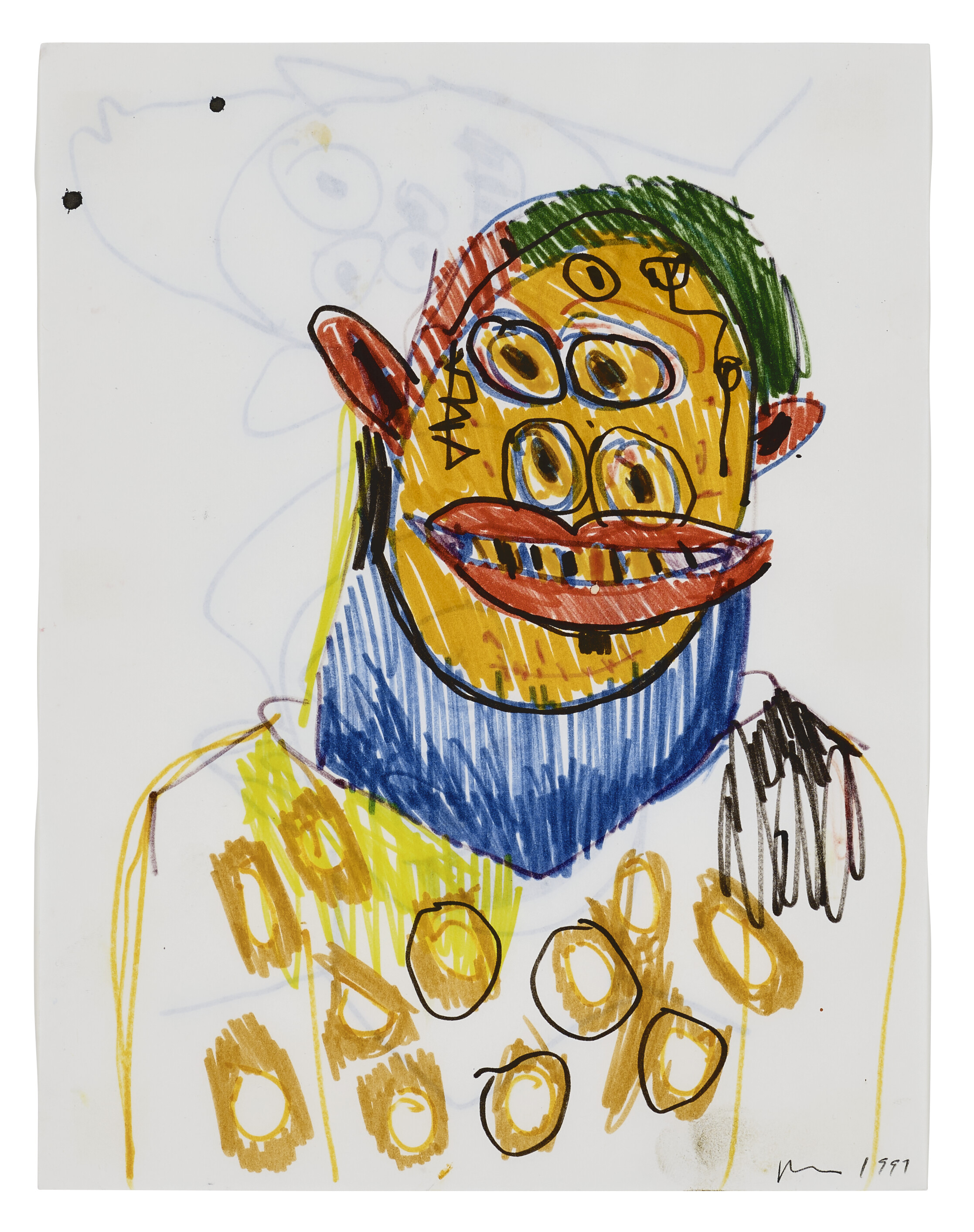 アート・デザイン・音楽 Richard Prince Hippie Drawings Richard Prince | Untitled ('Hippie Drawing') (2006) | Artsy