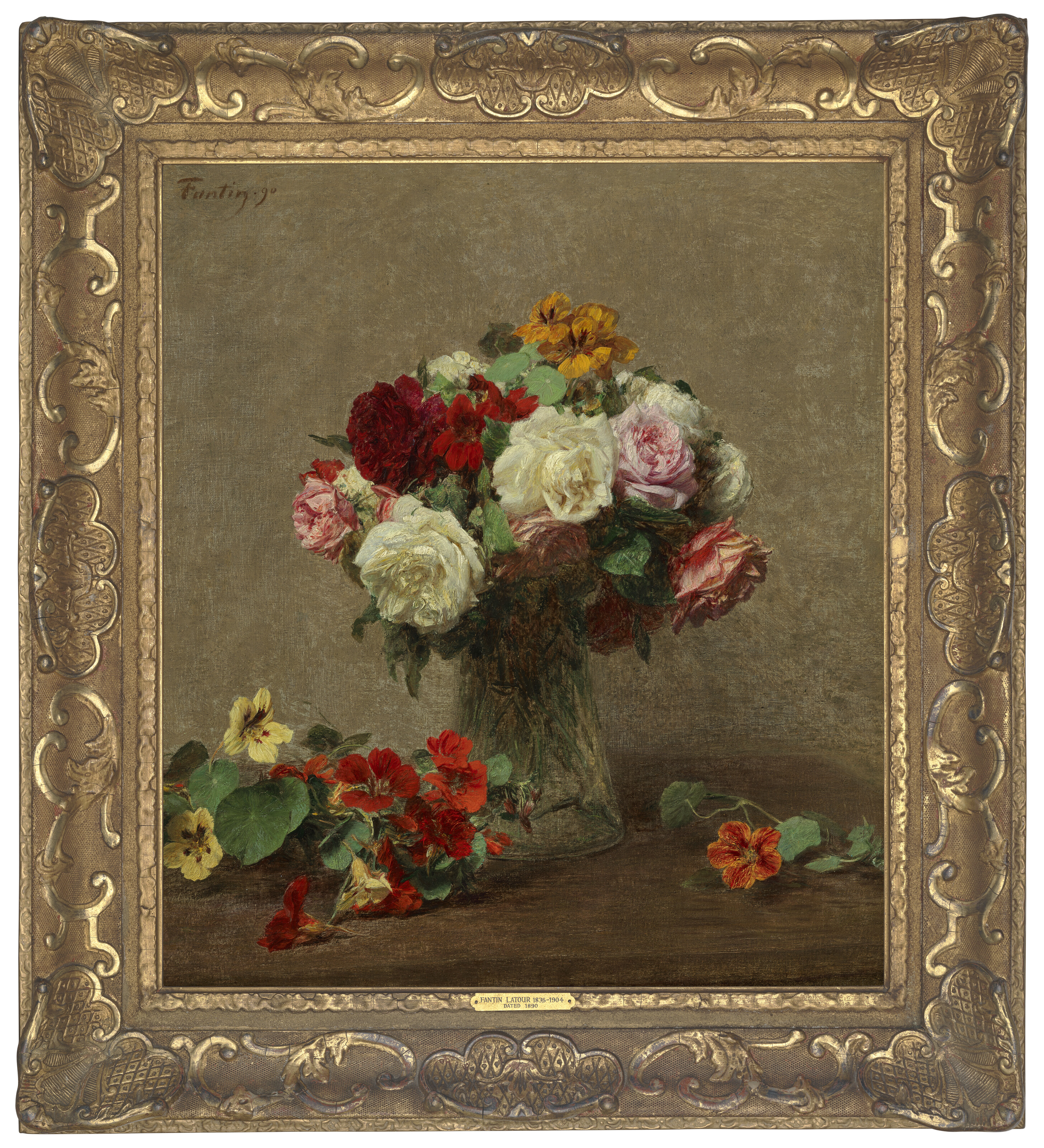 Henri Fantin-Latour、Petites roses Pink Roses, 1875' Giclee Print - Henri Fantin-Latour | Art.com