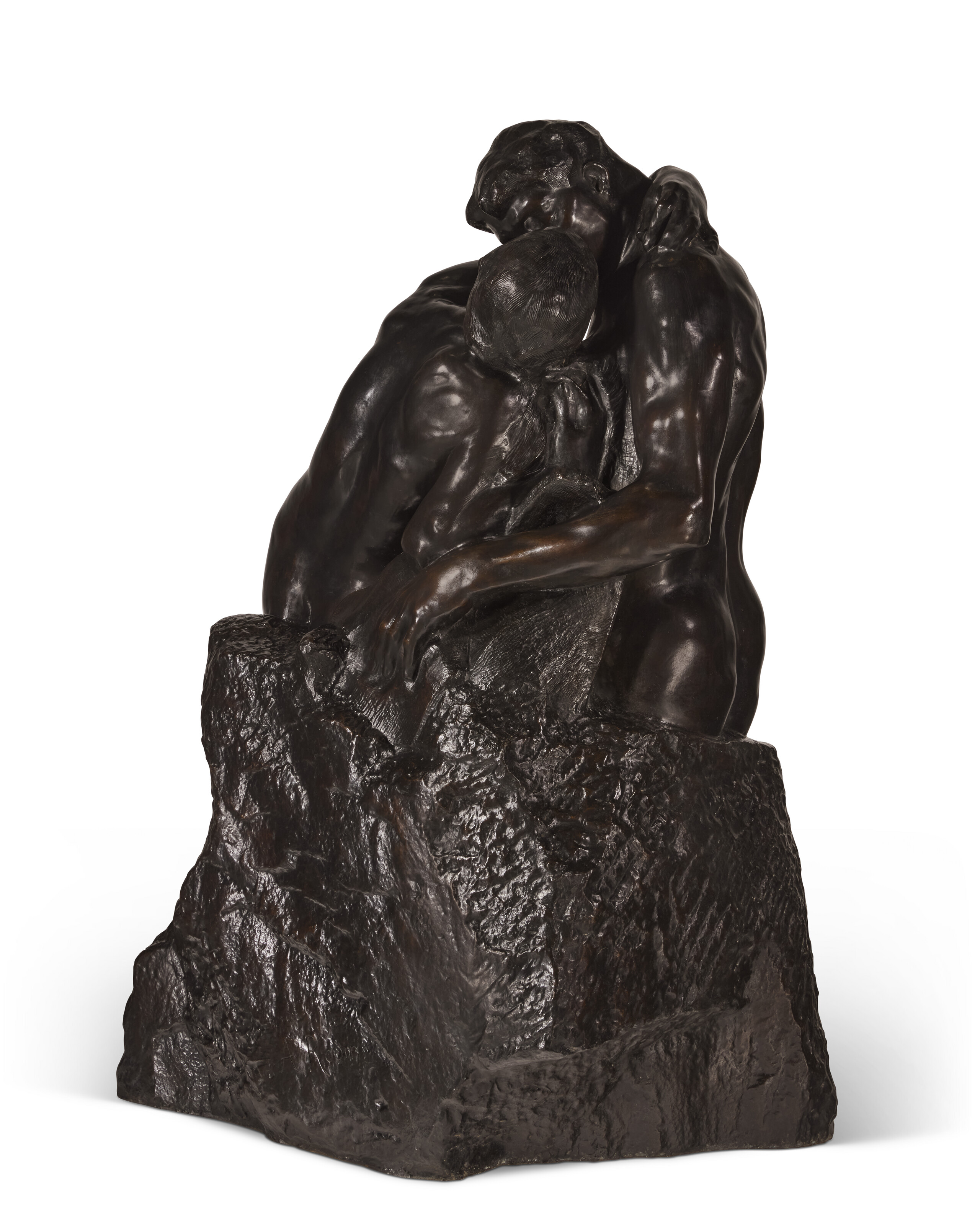 Franklin Mint フランスの銀貨 Le Baiser A. Rodin AUGUSTE RODIN (1840-1917), Le Baiser, 1ère réduction | Christie's
