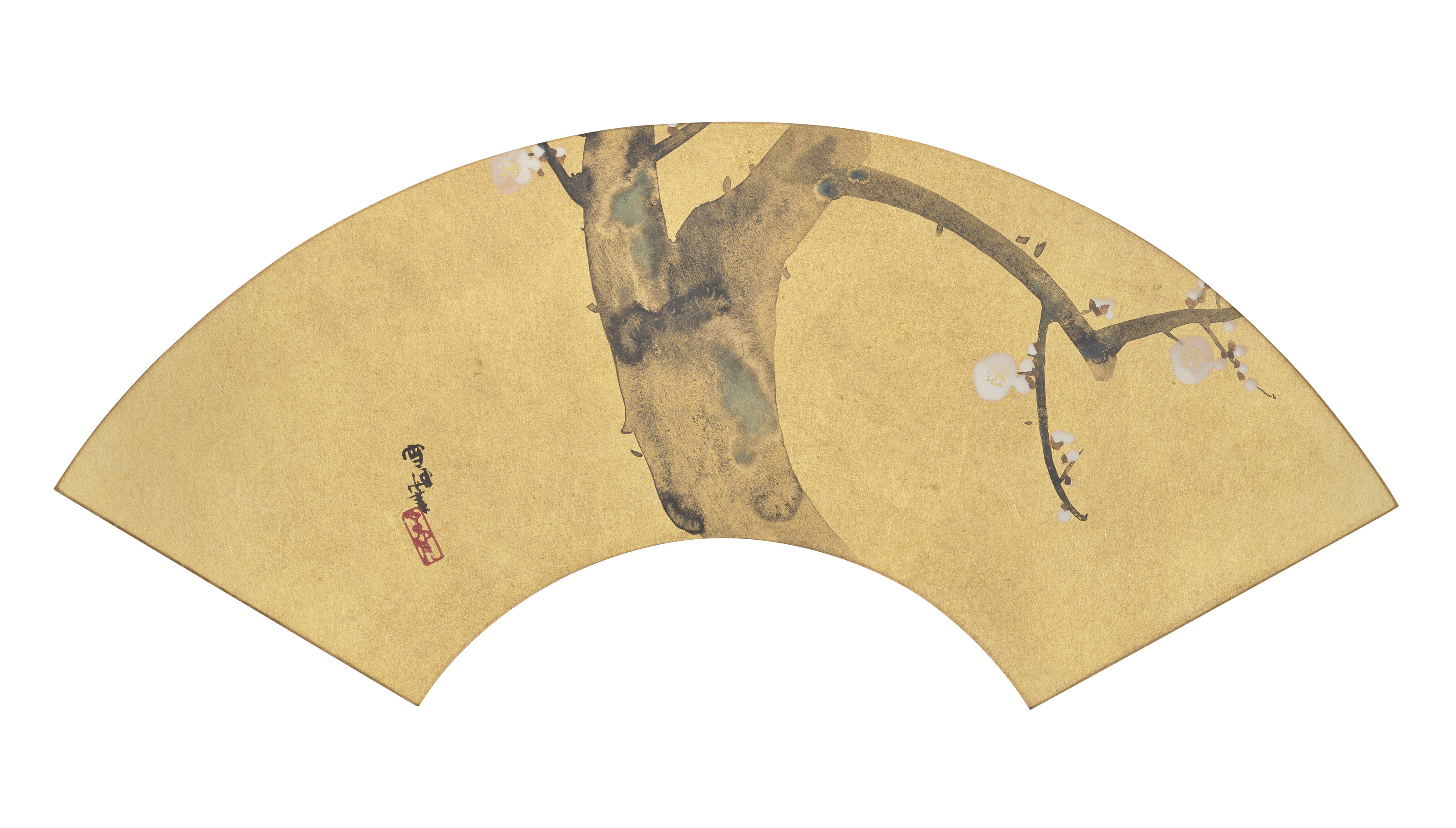 A SOFT-METAL-INLAID COPPER KOZUKA, EDO PERIOD (19TH CENTURY), SIGNED NARA  SAKU | Christie's