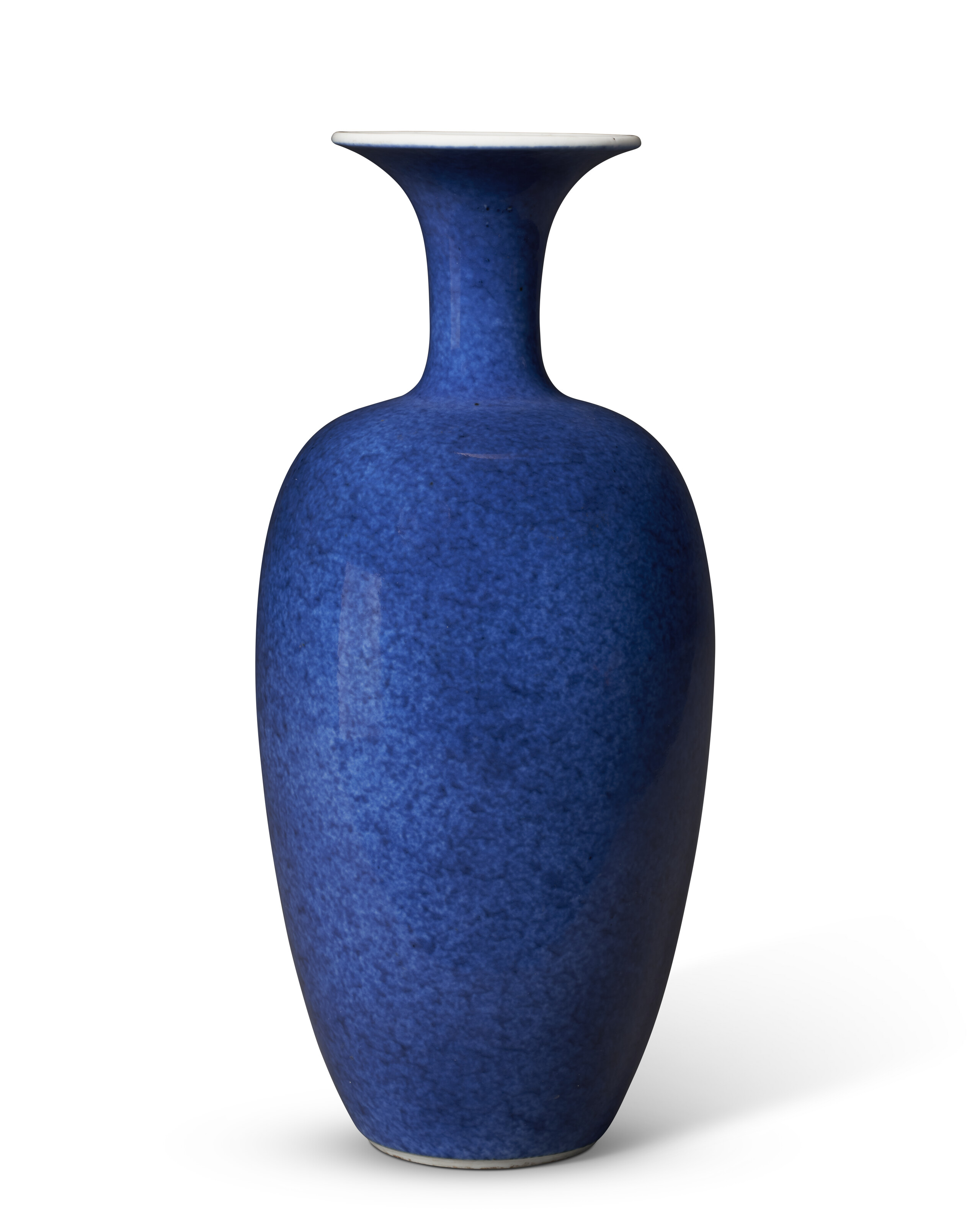 A POWDER-BLUE-GLAZED VASE, CHINA, KANGXI PERIOD (1662-1722