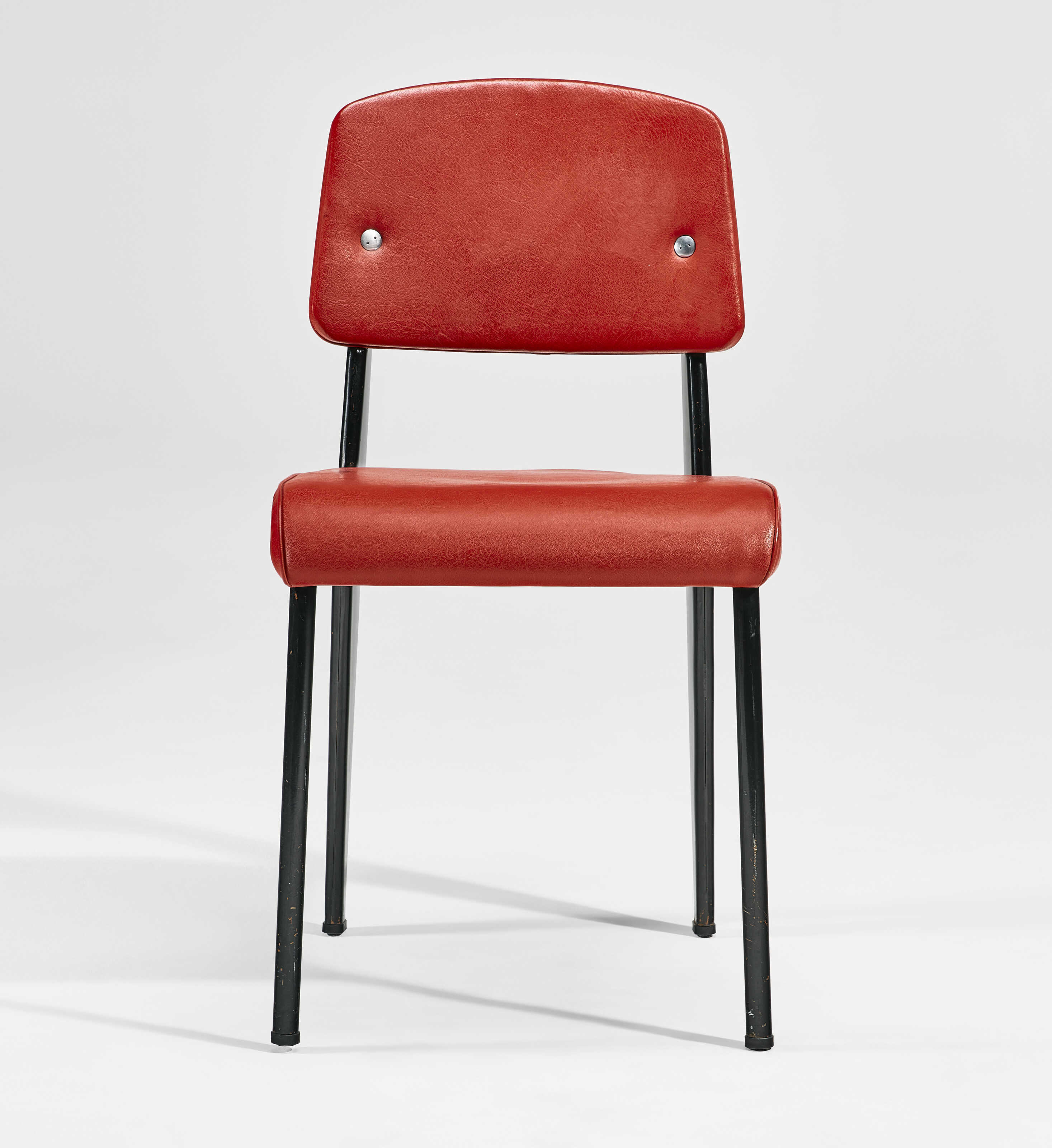JEAN PROUVÉ (1901-1984), Pair of 'Métropole' Chairs, model no. 306
