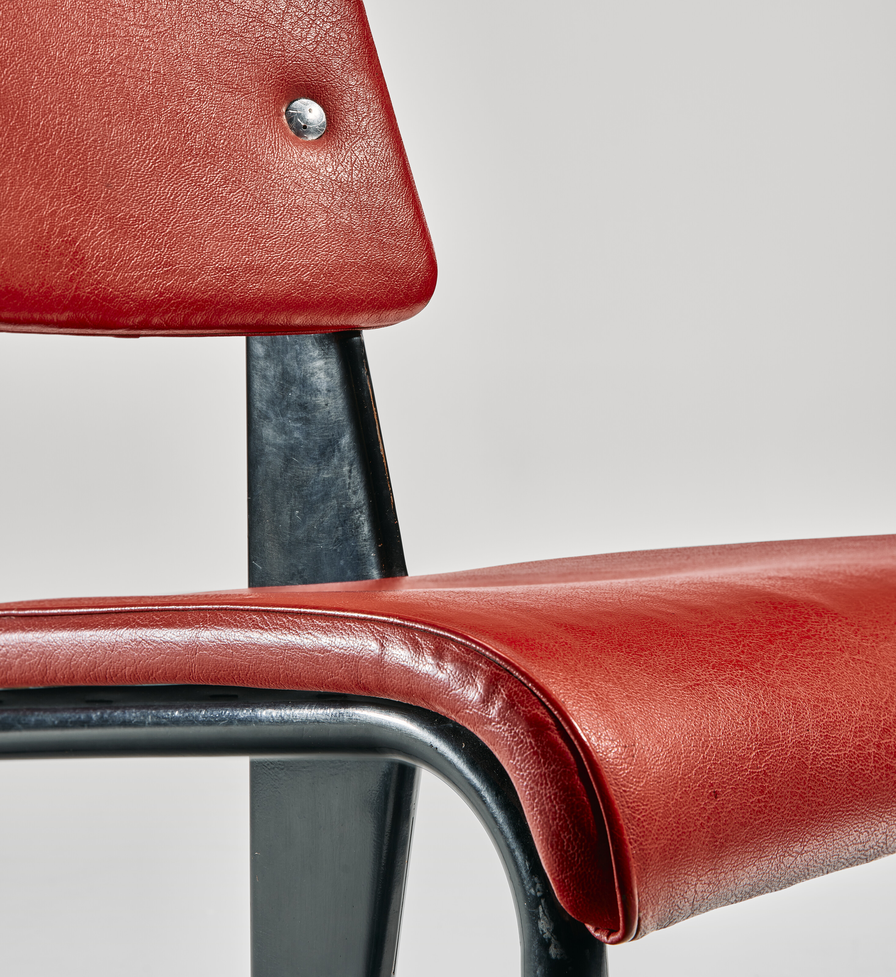JEAN PROUVÉ (1901-1984), Pair of 'Métropole' Chairs, model no. 306