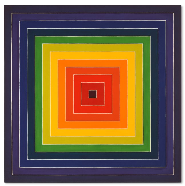 FRANK STELLA (1936-2024), Untitled (Concentric Squares) | Christie's