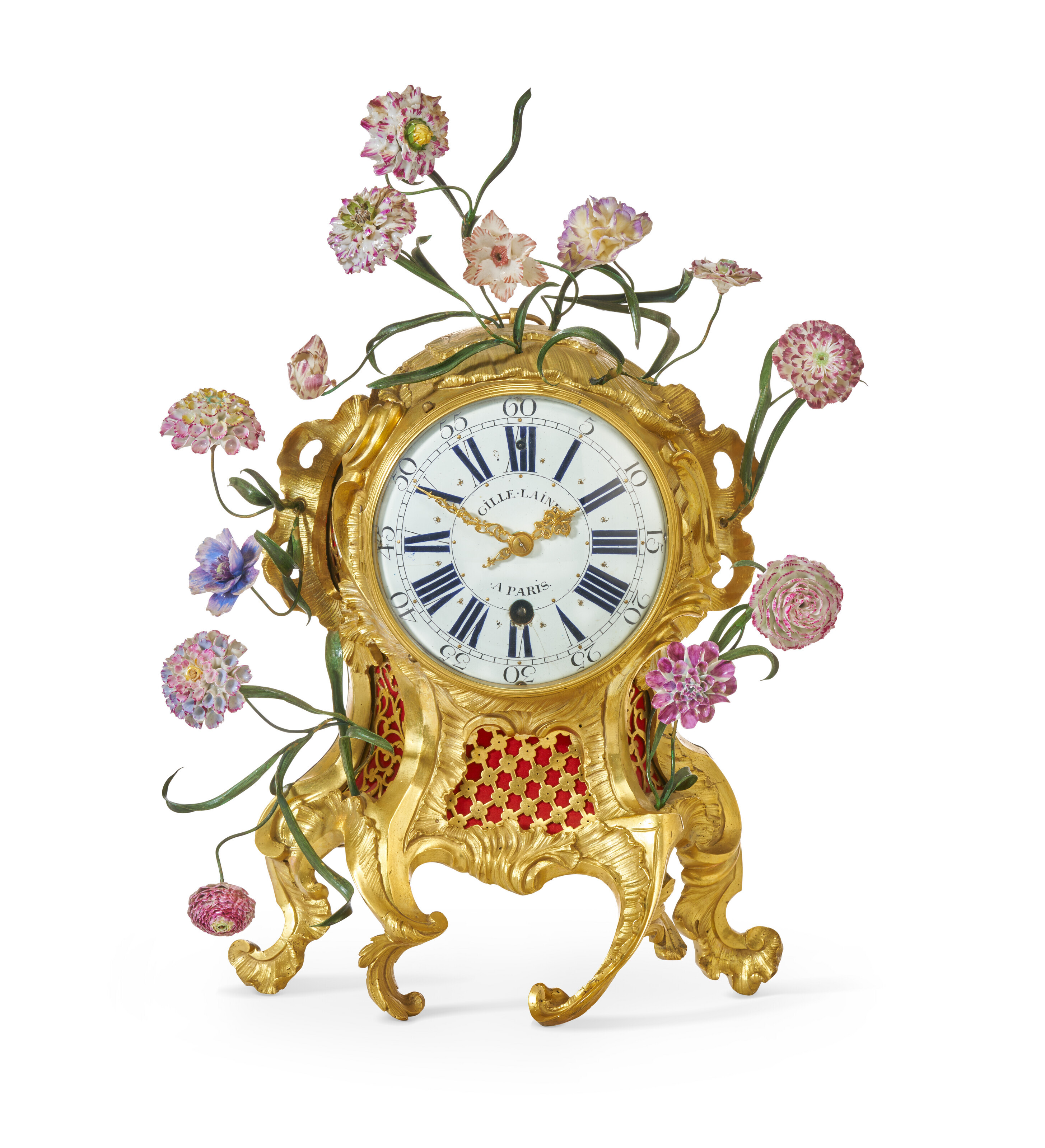A LOUIS XV ORMOLU MANTEL CLOCK, PARIS, CIRCA 1750 | Christie's