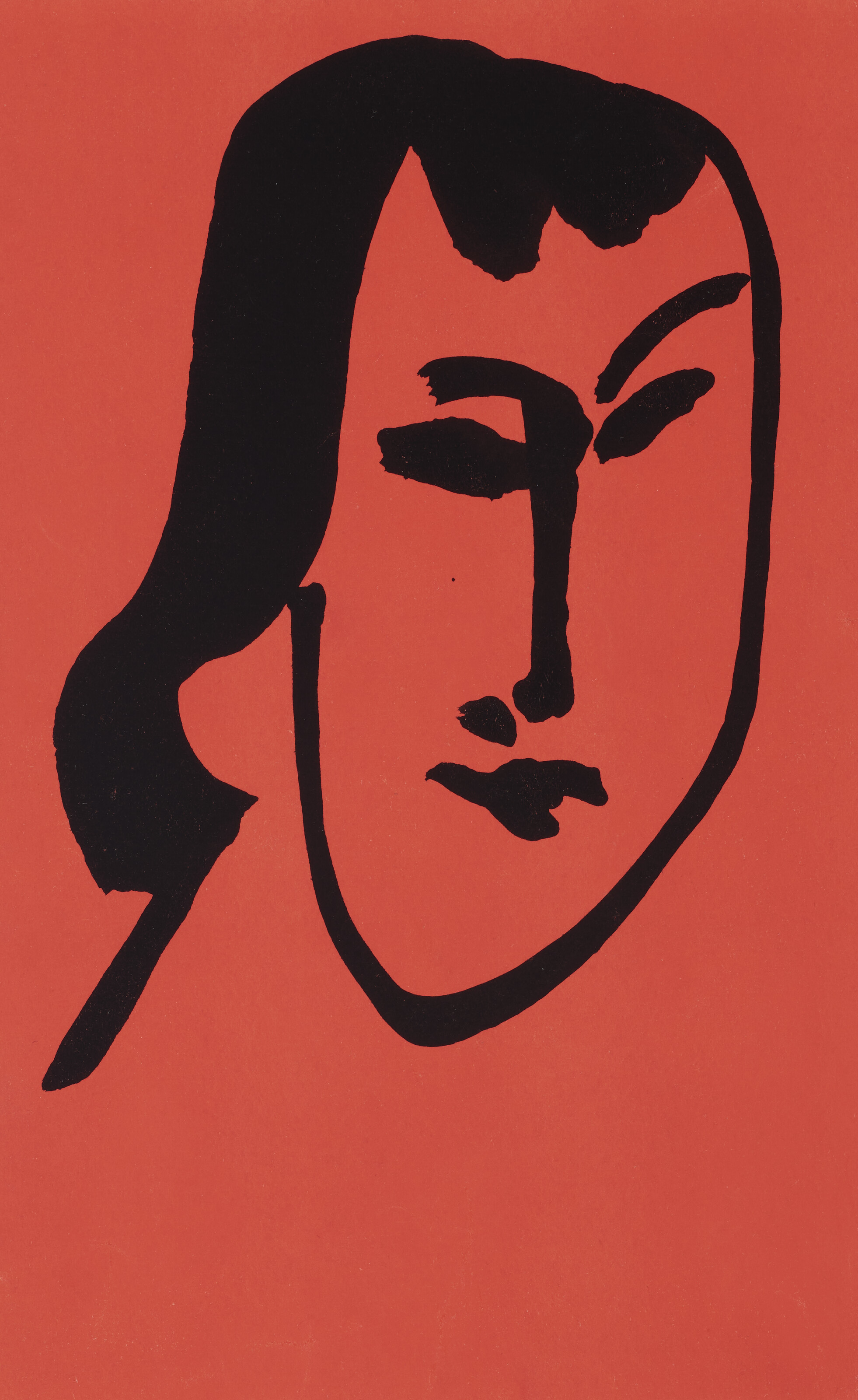 【正規品質保証】 MATISSE HENRI (1869-1954), serpentin collier au femme Jeune 絵画