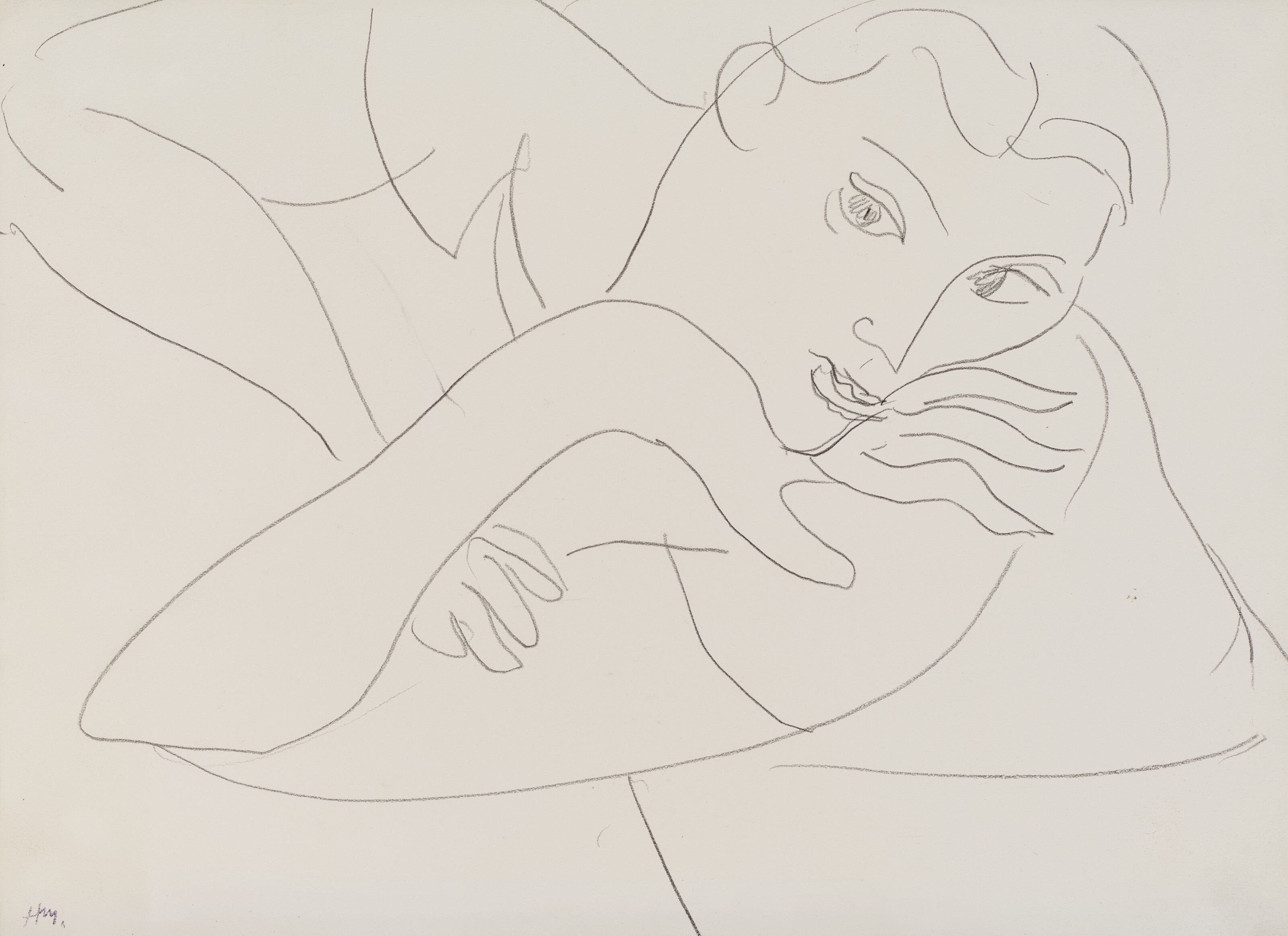 Etude de femme (Lydia Delectorskaya)