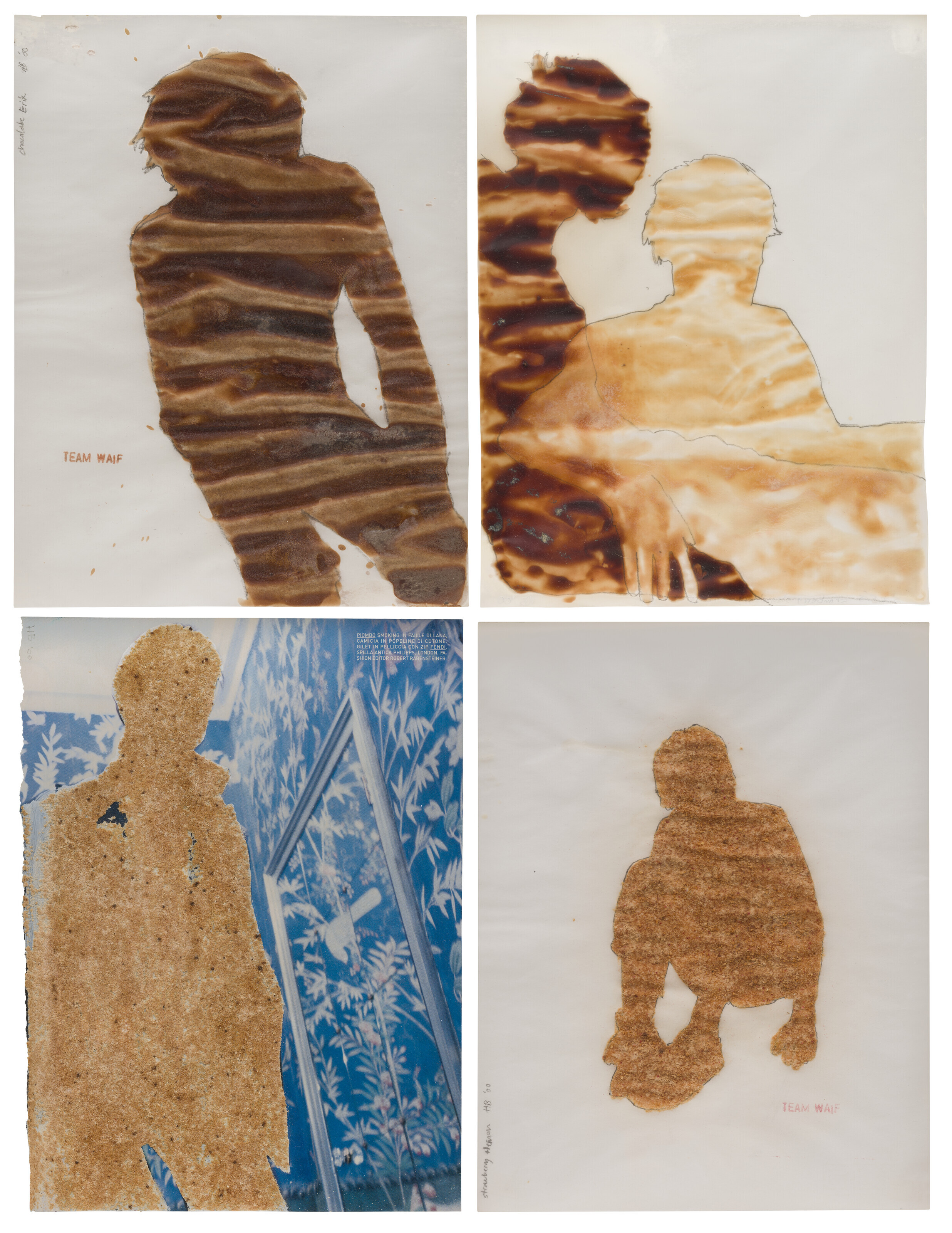 Catalog image of Chocolate Erik; Couple; Piombo; Strawberry Hernan [Four Works]
