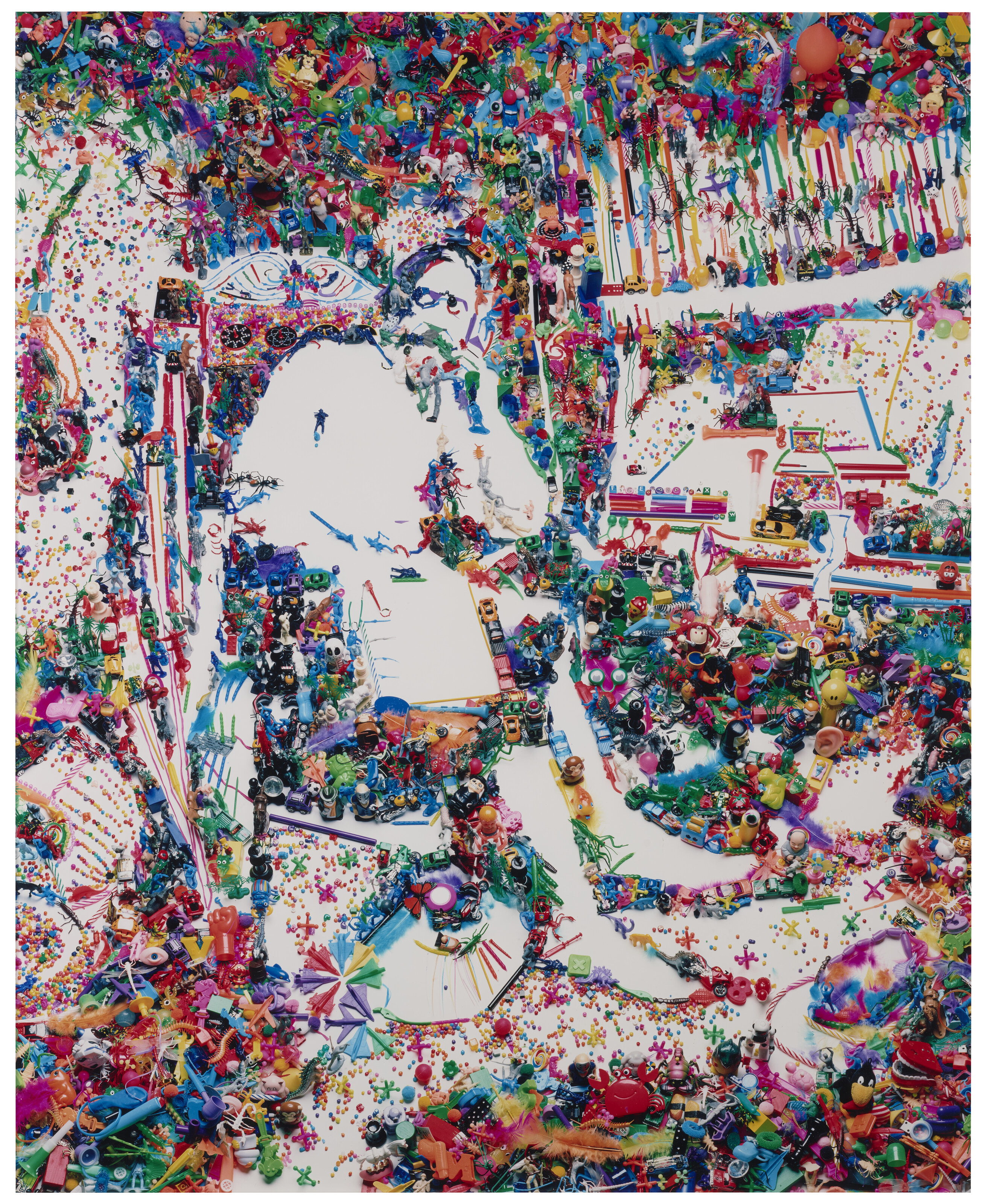VIK MUNIZ (b. 1961), Don Quixote in his Study, after William Lake