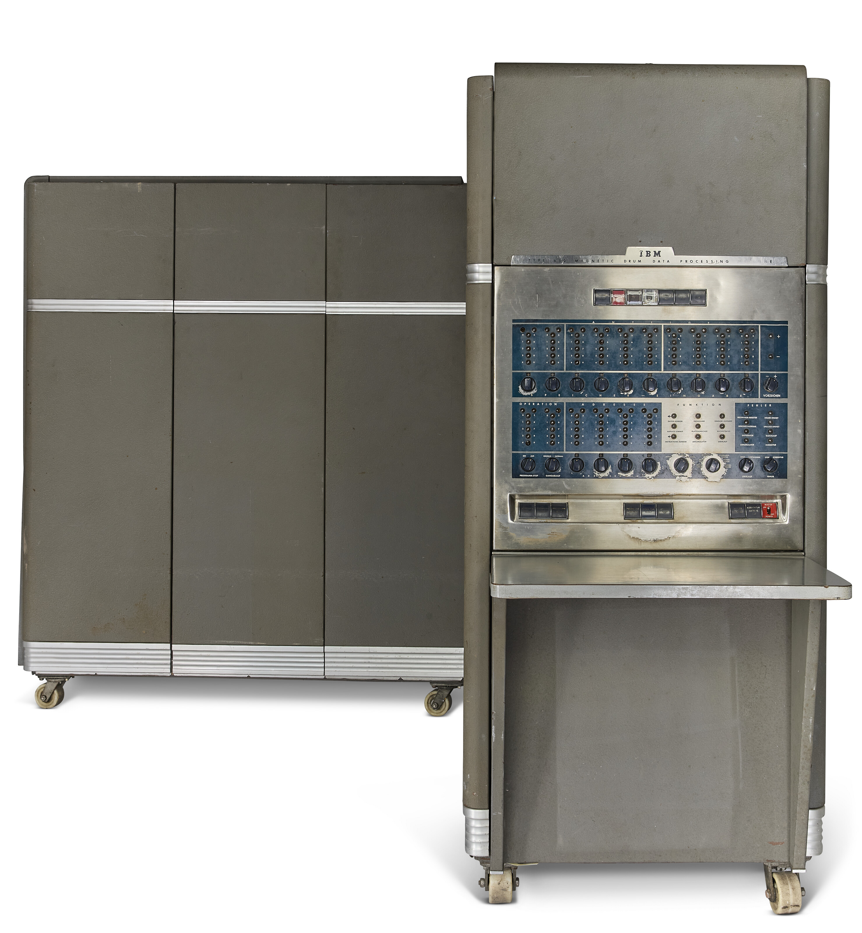 AN IBM 650 MAGNETIC DRUM DATA PROCESSING MACHINE, INTERNATIONAL