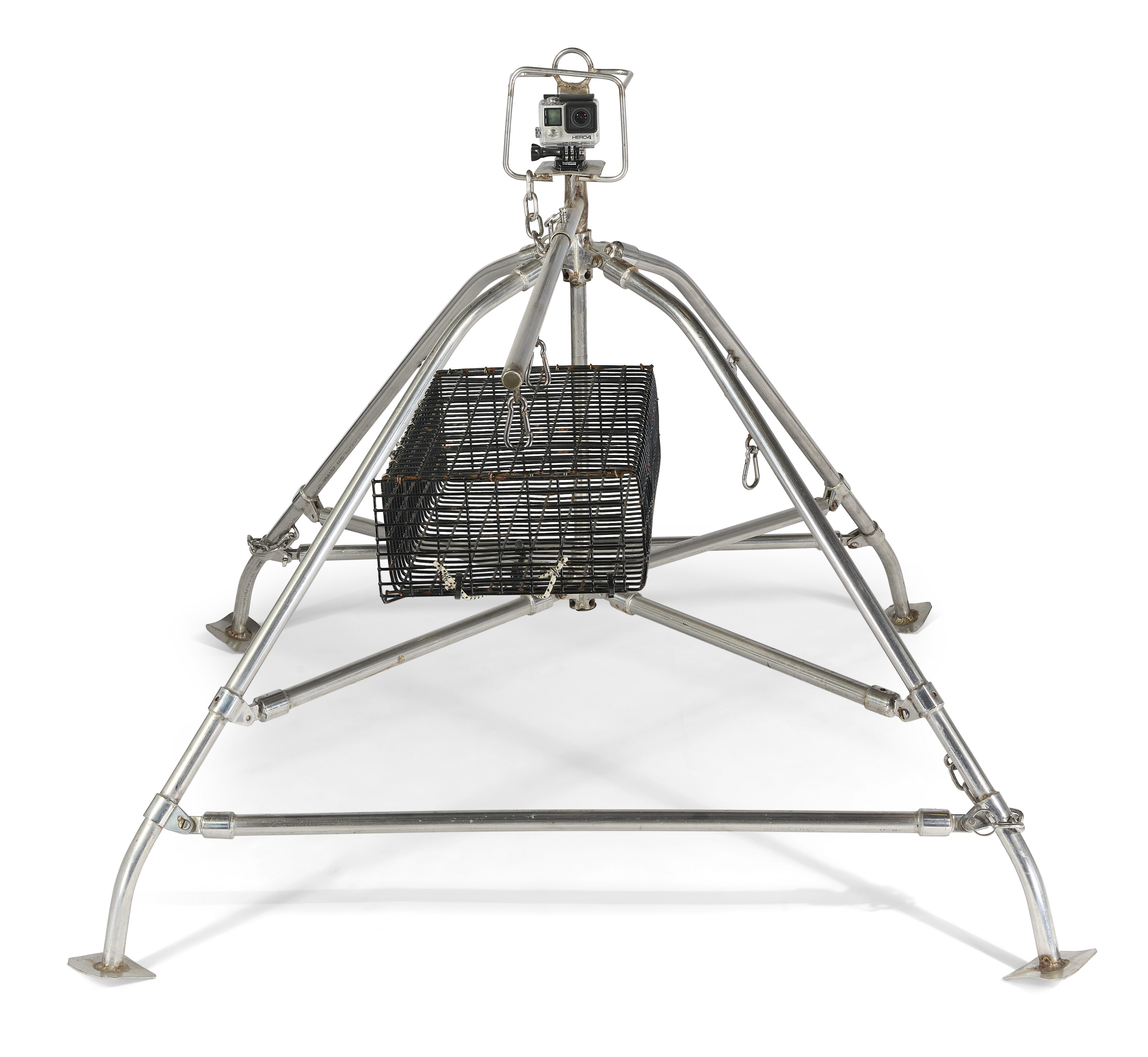 A SHARK AND RAY CENSUS BRUV (BAITED REMOTE UNDERWATER VIDEO) RIG ...