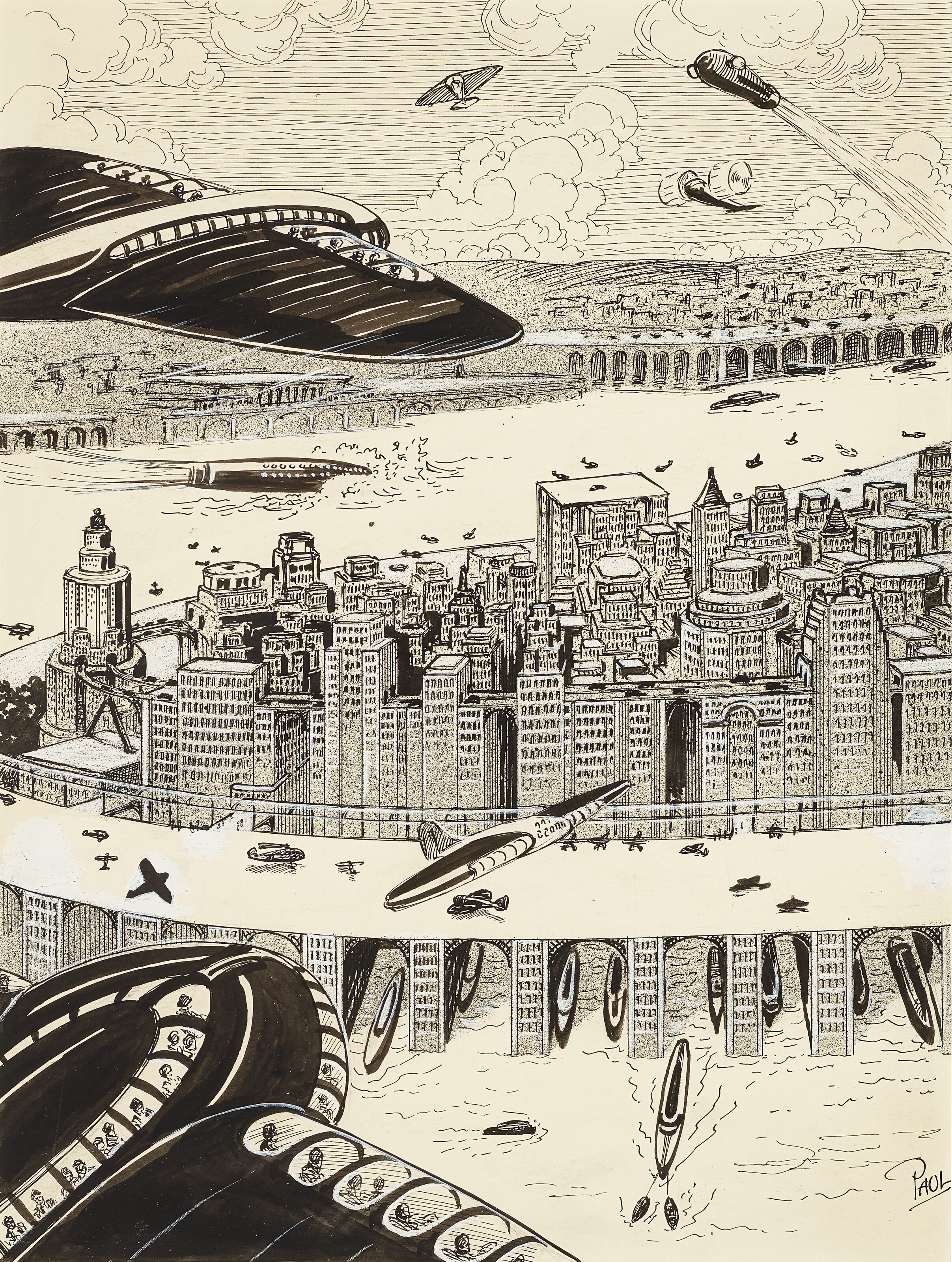 FRANK R. PAUL (1884-1963), NEW YORK IN 1973 | Christie's