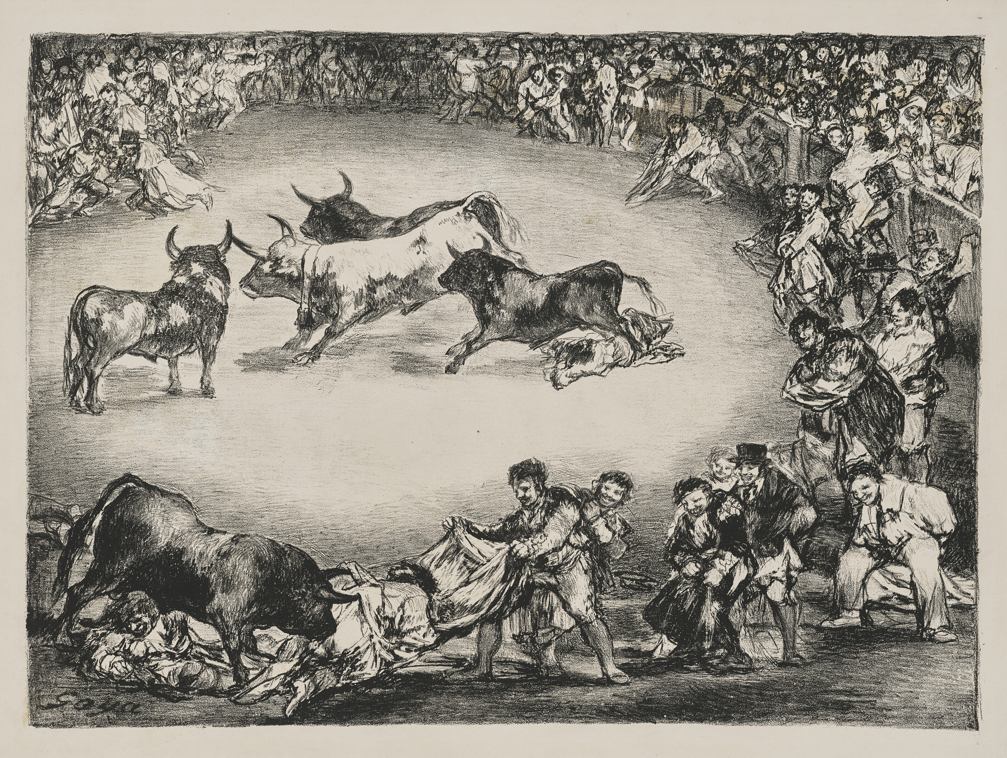 Dibersión de España (Spanish Entertainment), from: The Bulls of Bordeaux