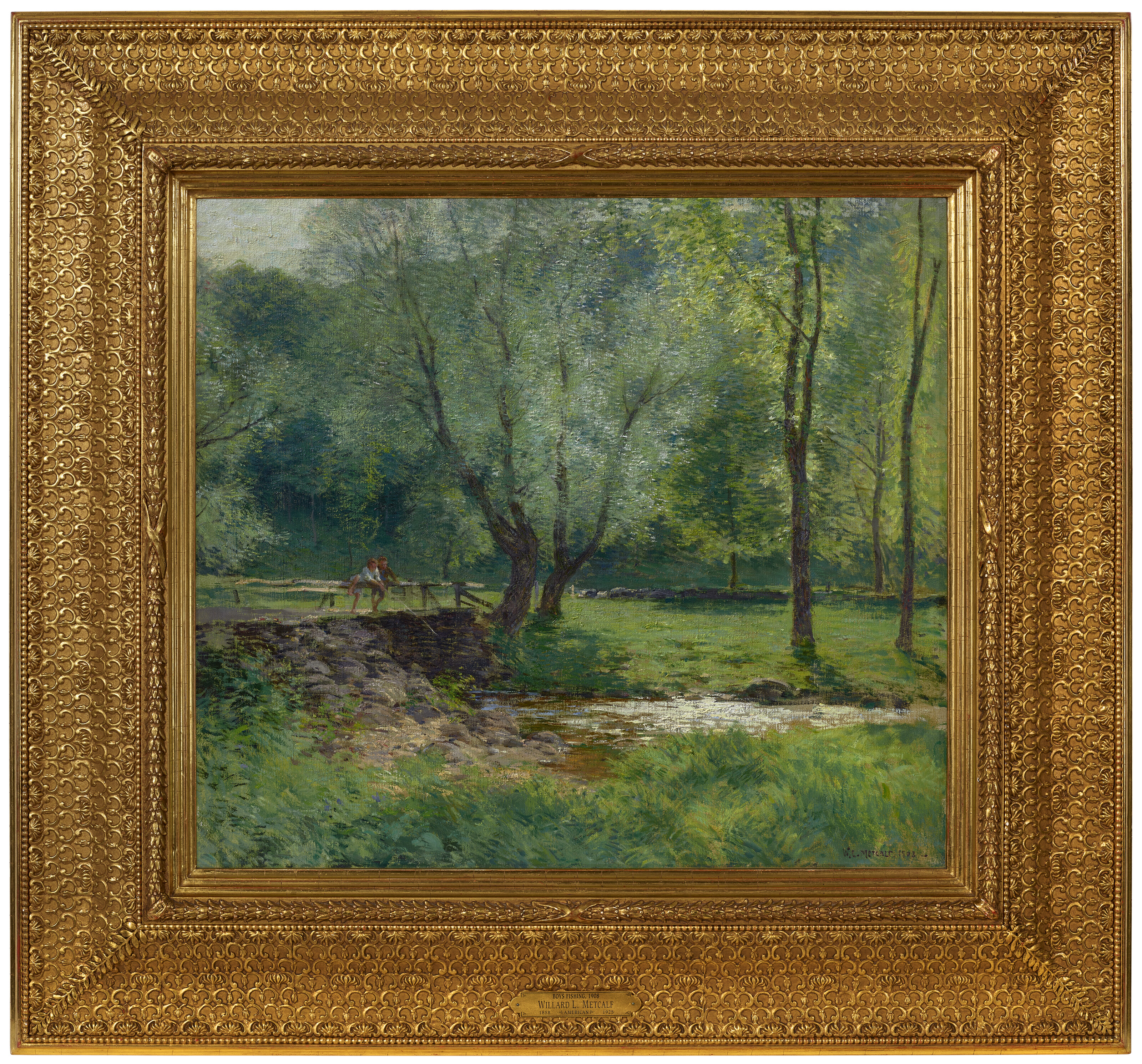 WILLARD LEROY METCALF (1858-1925), The Sun Kiss | Christie's