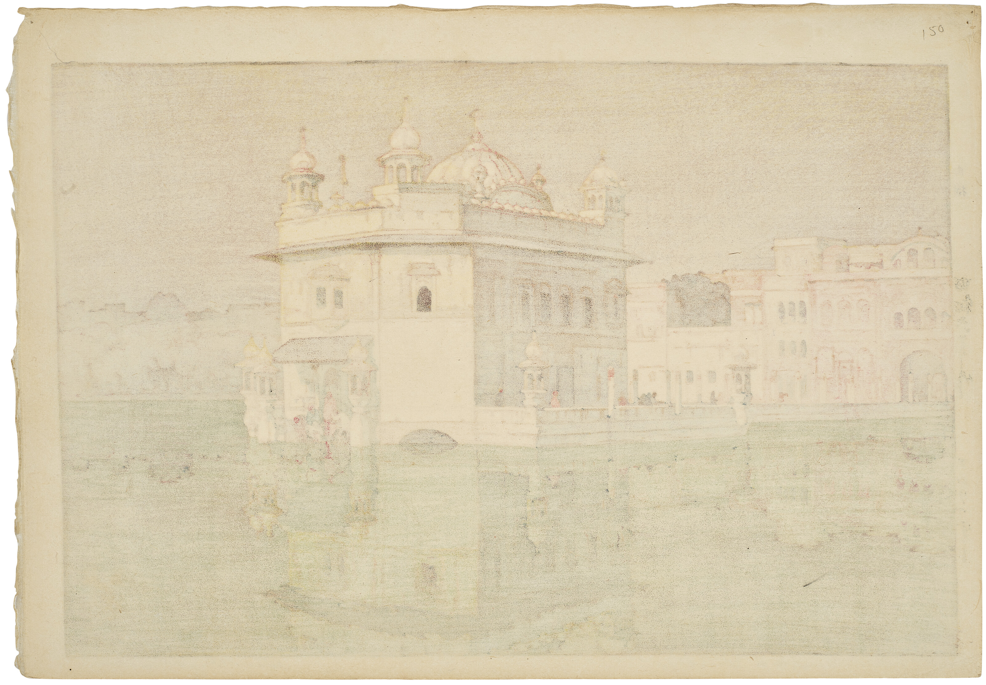 YOSHIDA HIROSHI (1876-1950), Amurissaa (Golden Temple in