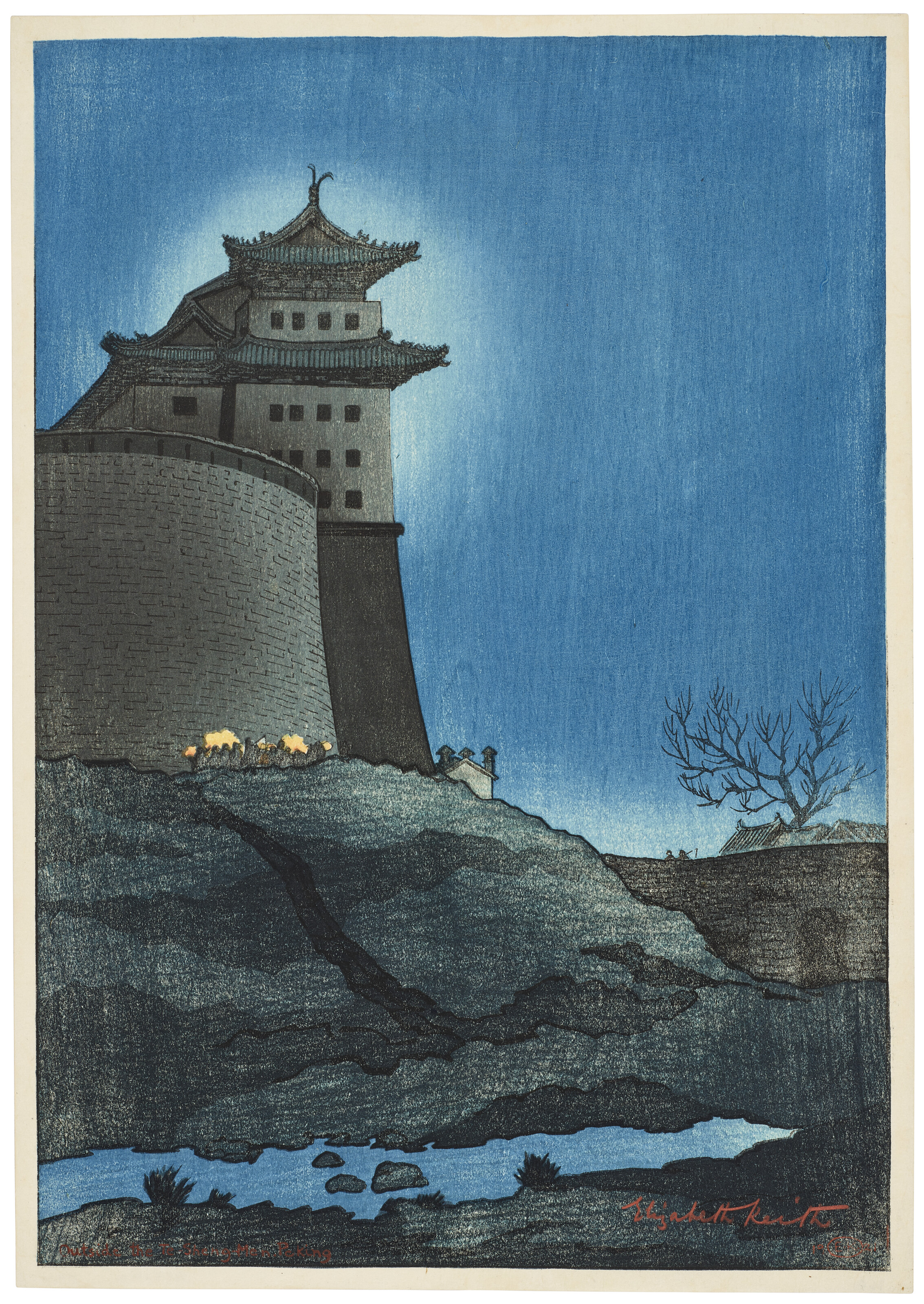ELIZABETH KEITH (1887-1956), A group of three prints on China