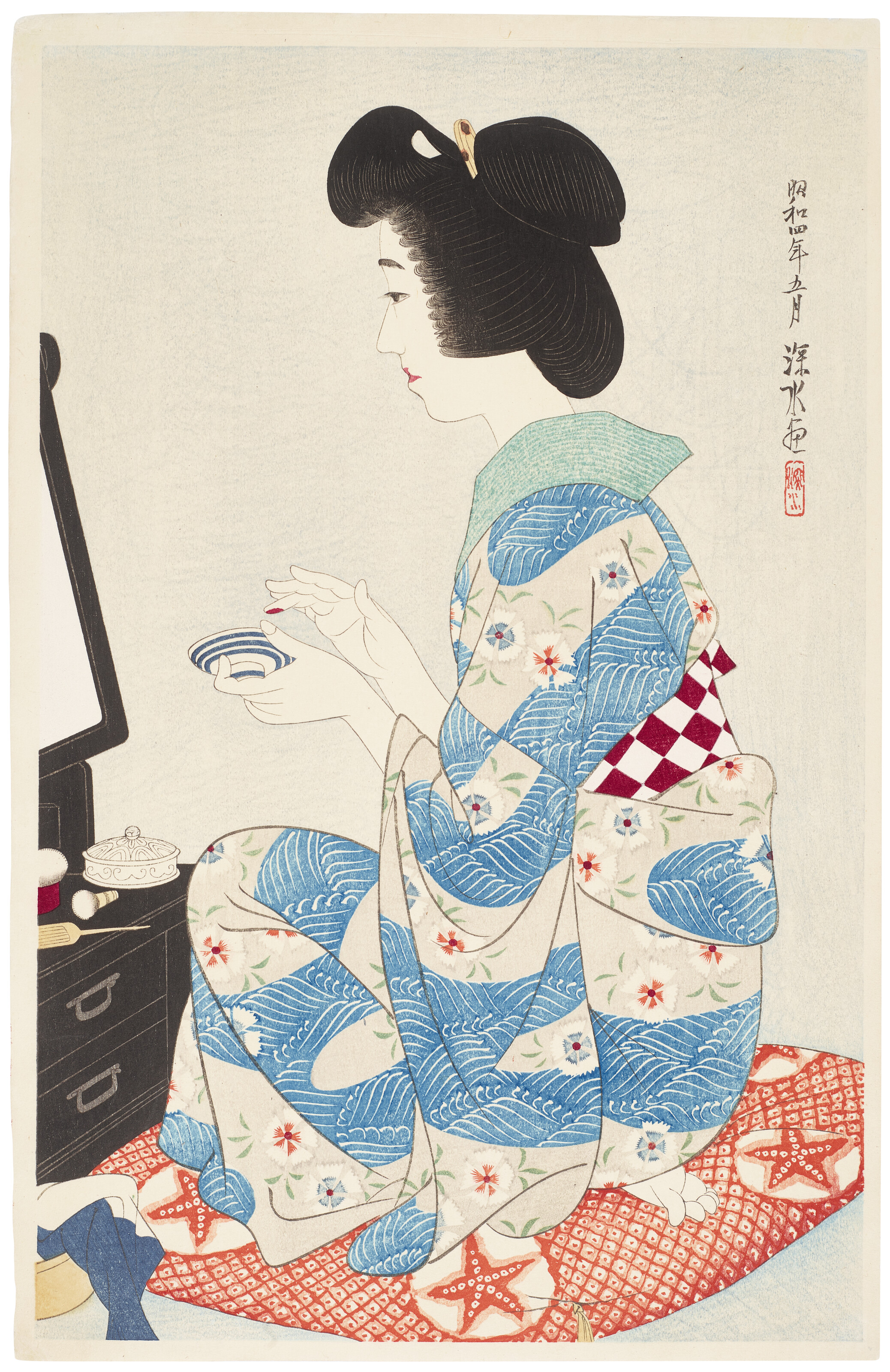 ITO SHINSUI (1898-1972), Suzumi (Evening cool) | Christie's