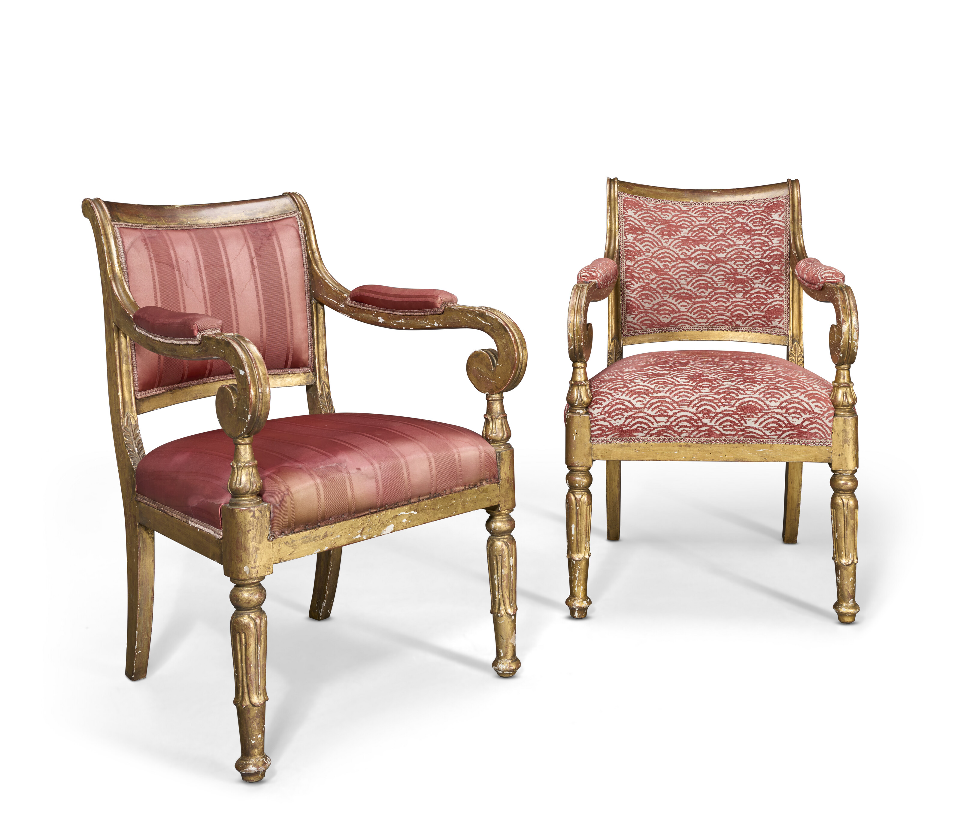 A MATCHED PAIR OF GEORGE IV GILTWOOD ARMCHAIRS, CIRCA 1820-30 | Christie’s