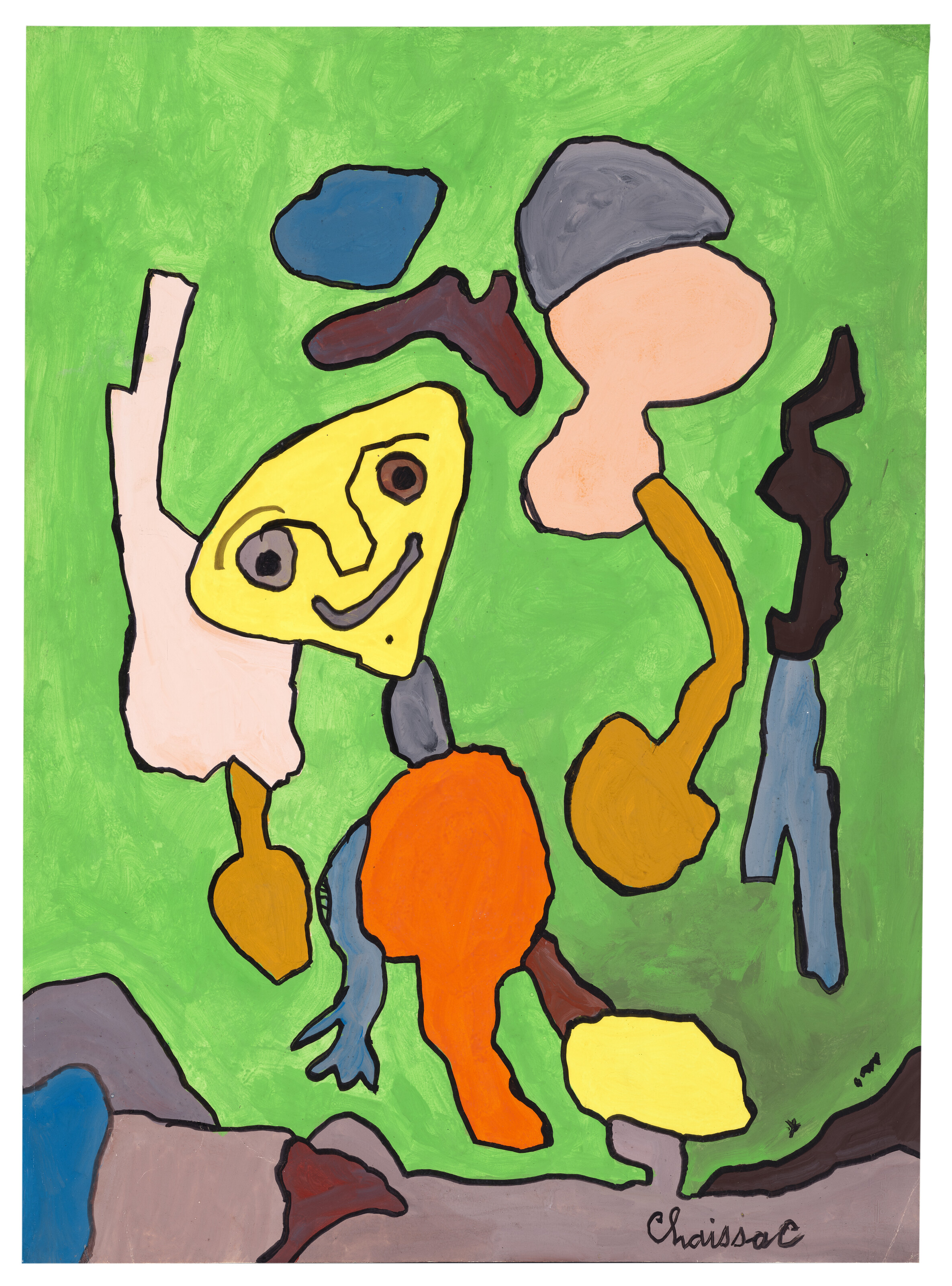 Gaston Chaissac Artwork for Sale at Online Auction | Gaston
