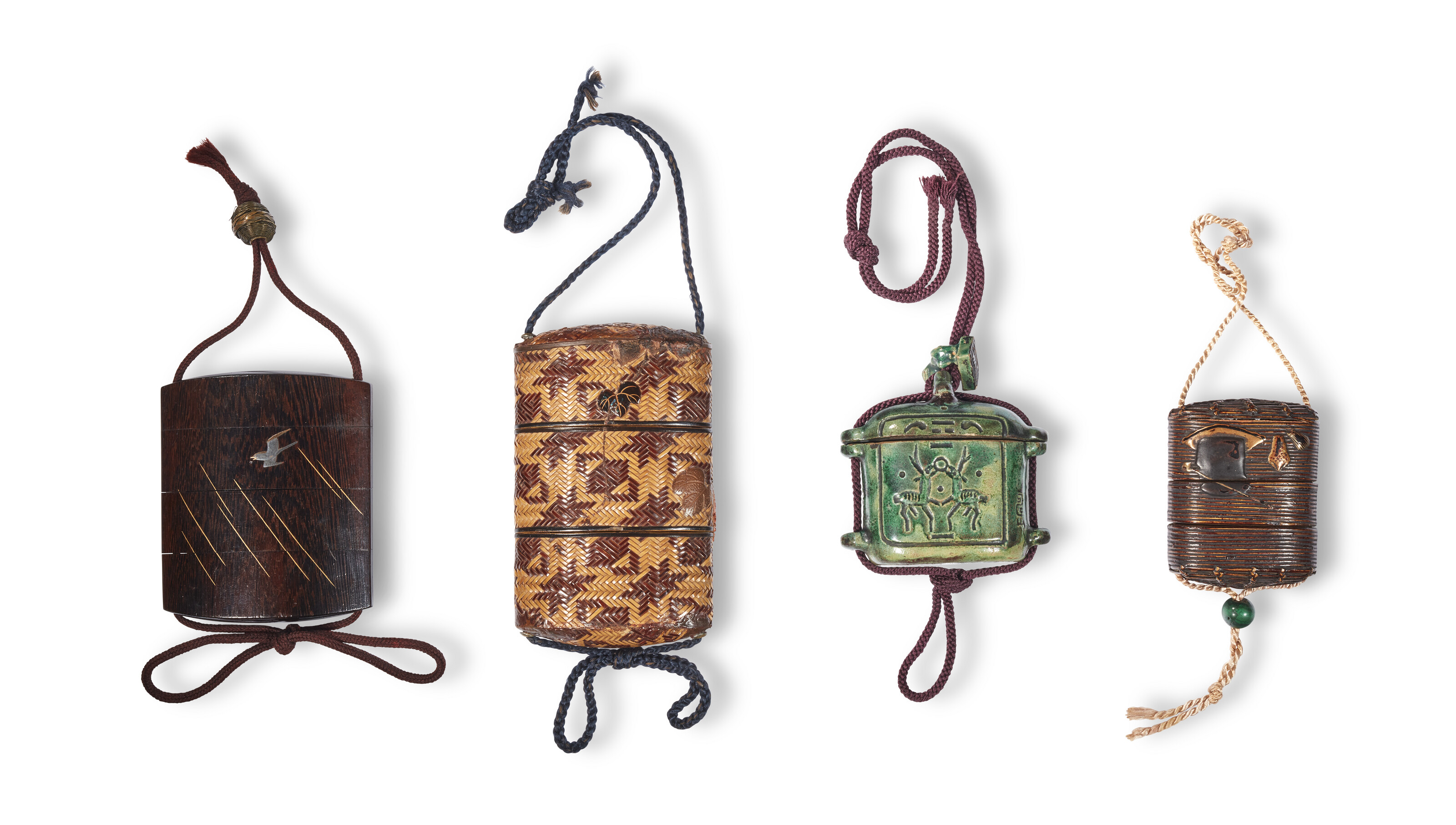 A GROUP OF FOUR INRO, JAPAN, 17TH-19TH CENTURY | Christie's