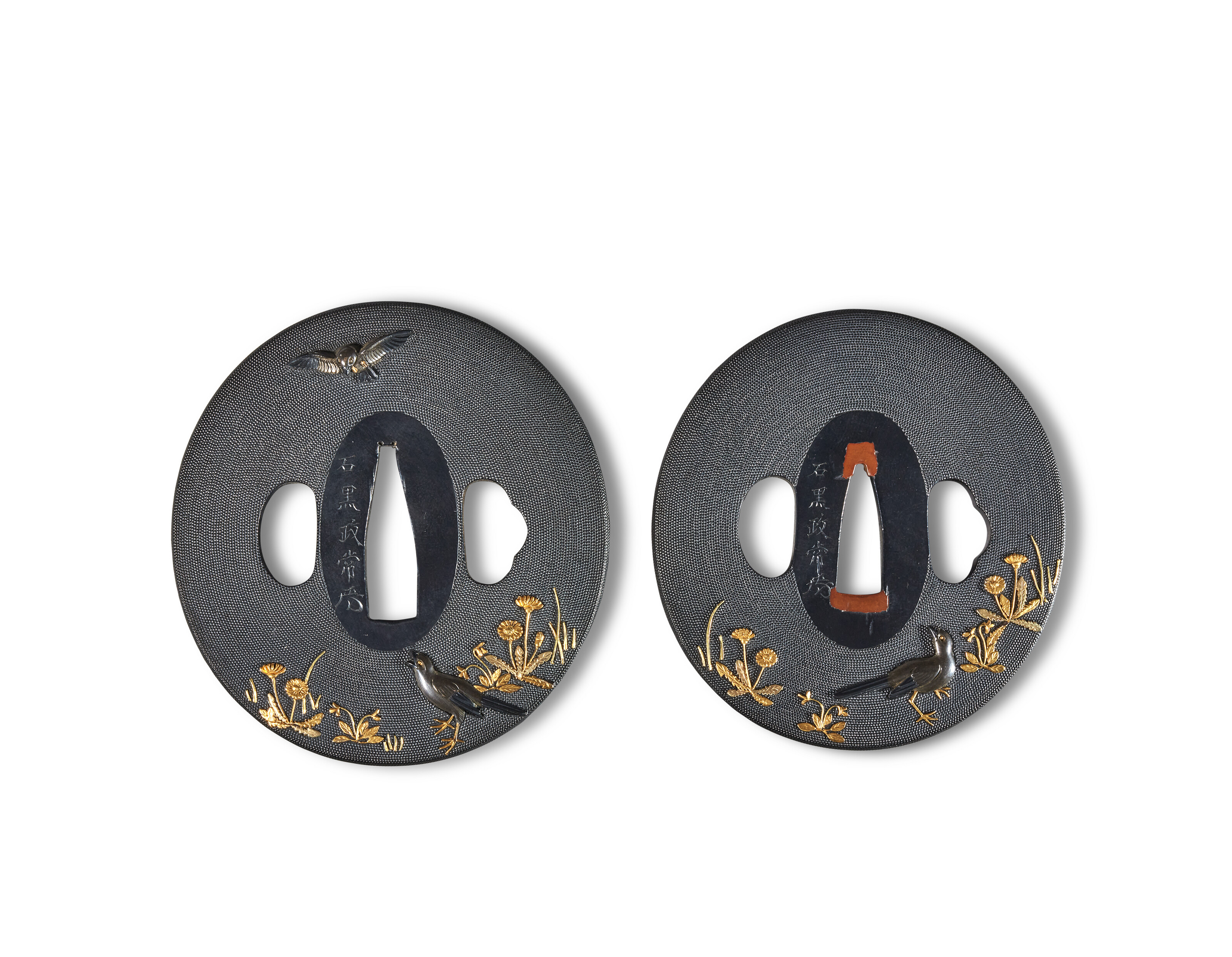 A GROUP OF SIX TSUBA, JAPAN, EDO-MEIJI PERIOD, 18TH-19TH CENTURY