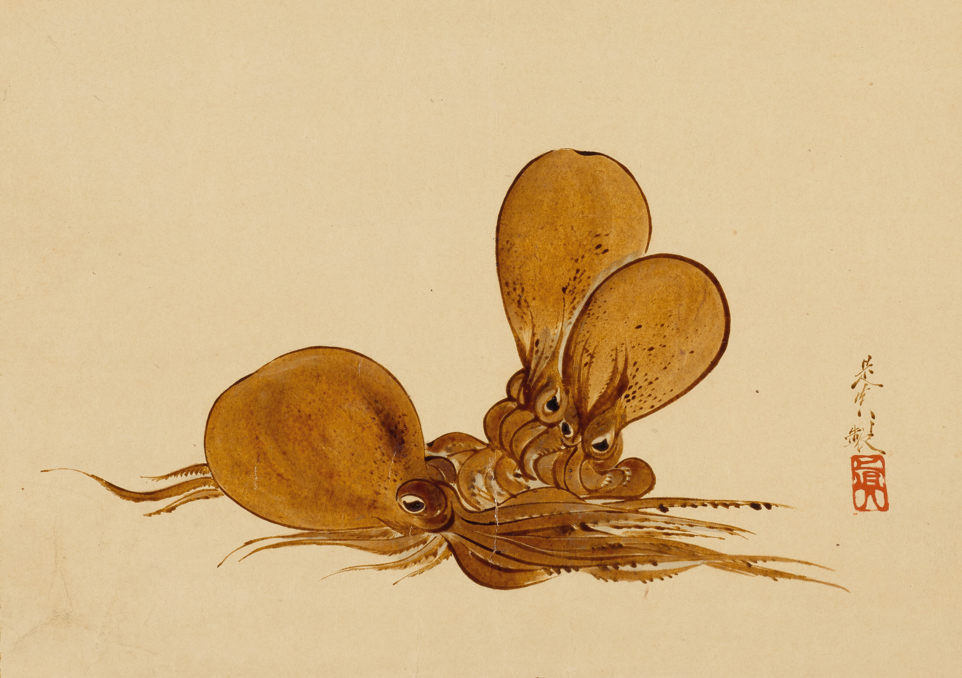 IN THE STYLE OF SHIBATA ZESHIN (1807-1891), OCTOPI | Christie's