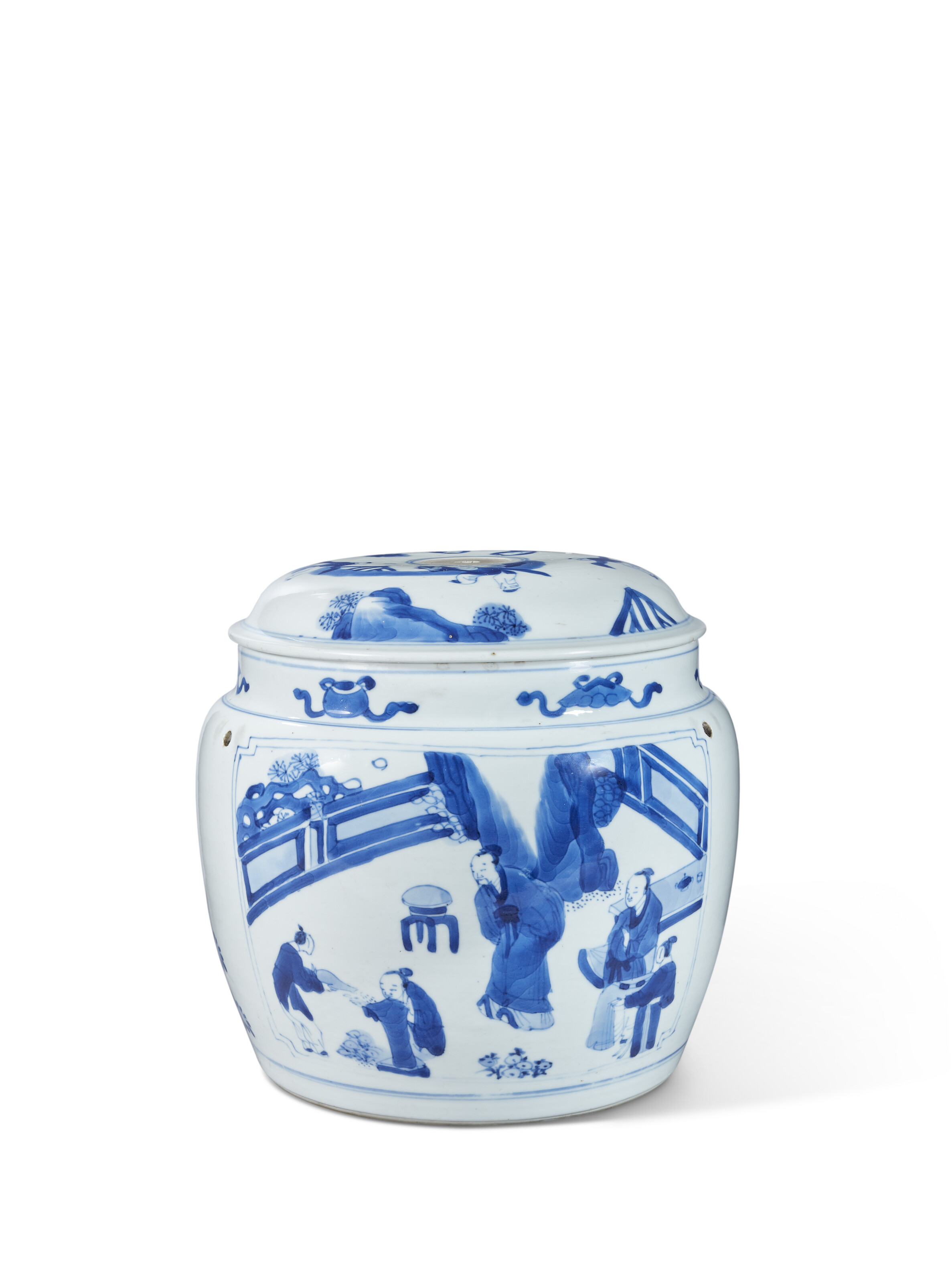 Blue and White Kangxi Jar