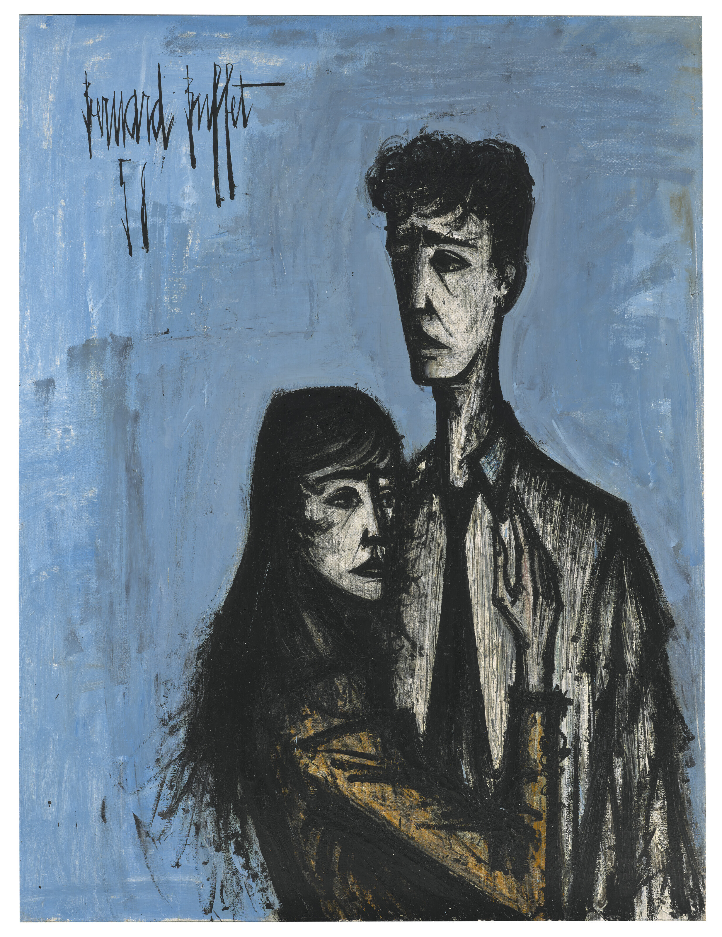 Bernard Buffet (1928-1999), Les Amants | Christie's