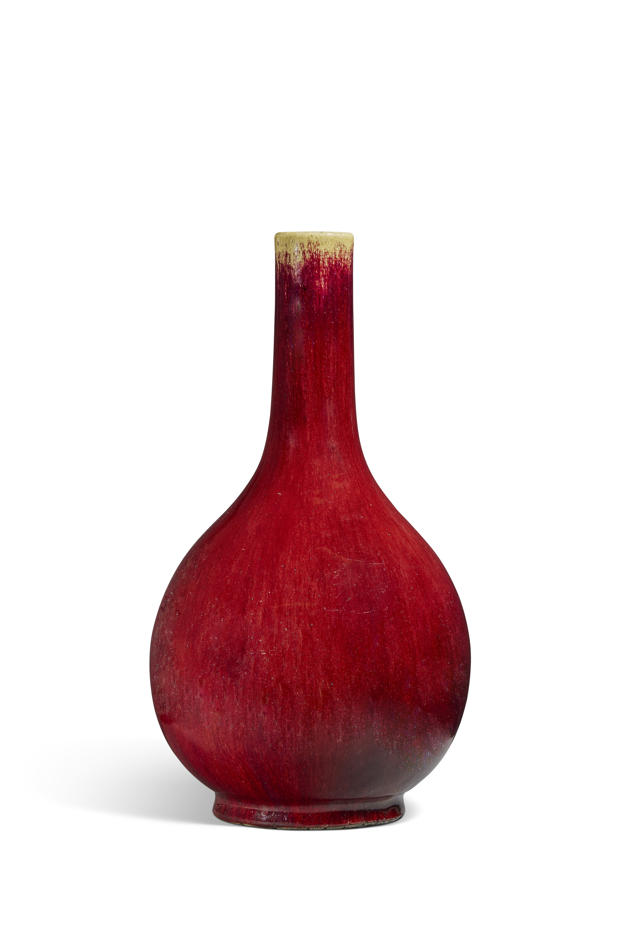 清红釉胆瓶, CHINA, QING DYNASTY (1644-1911) | Christie's