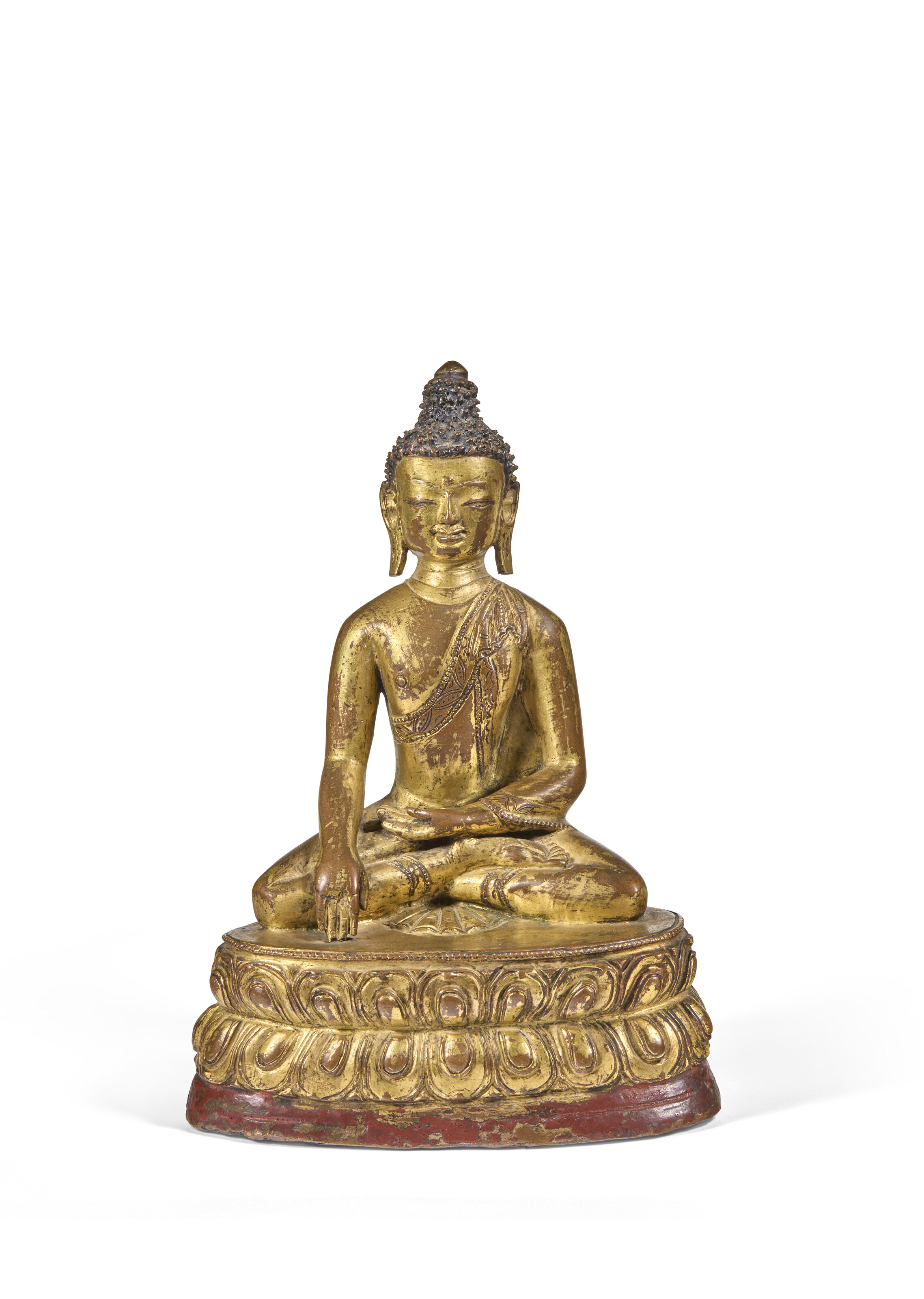 明末銅鎏金釋迦牟尼佛坐像| Dharma and Tantra | 2024 | Sotheby's