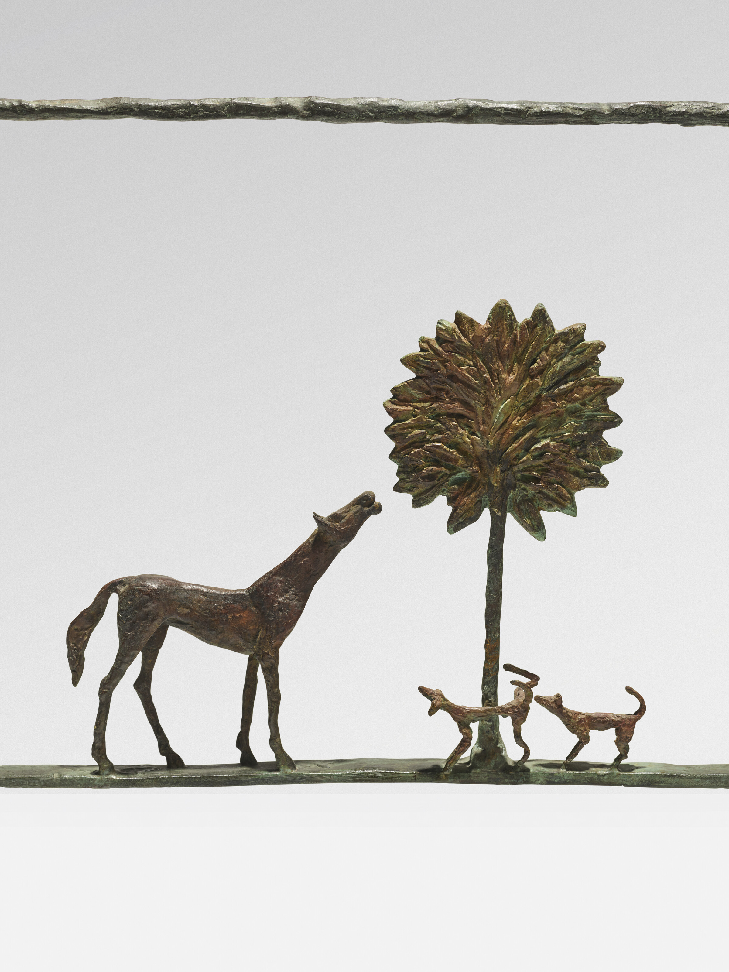 DIEGO GIACOMETTI (1902-1985), Console 'Promenade des Amis