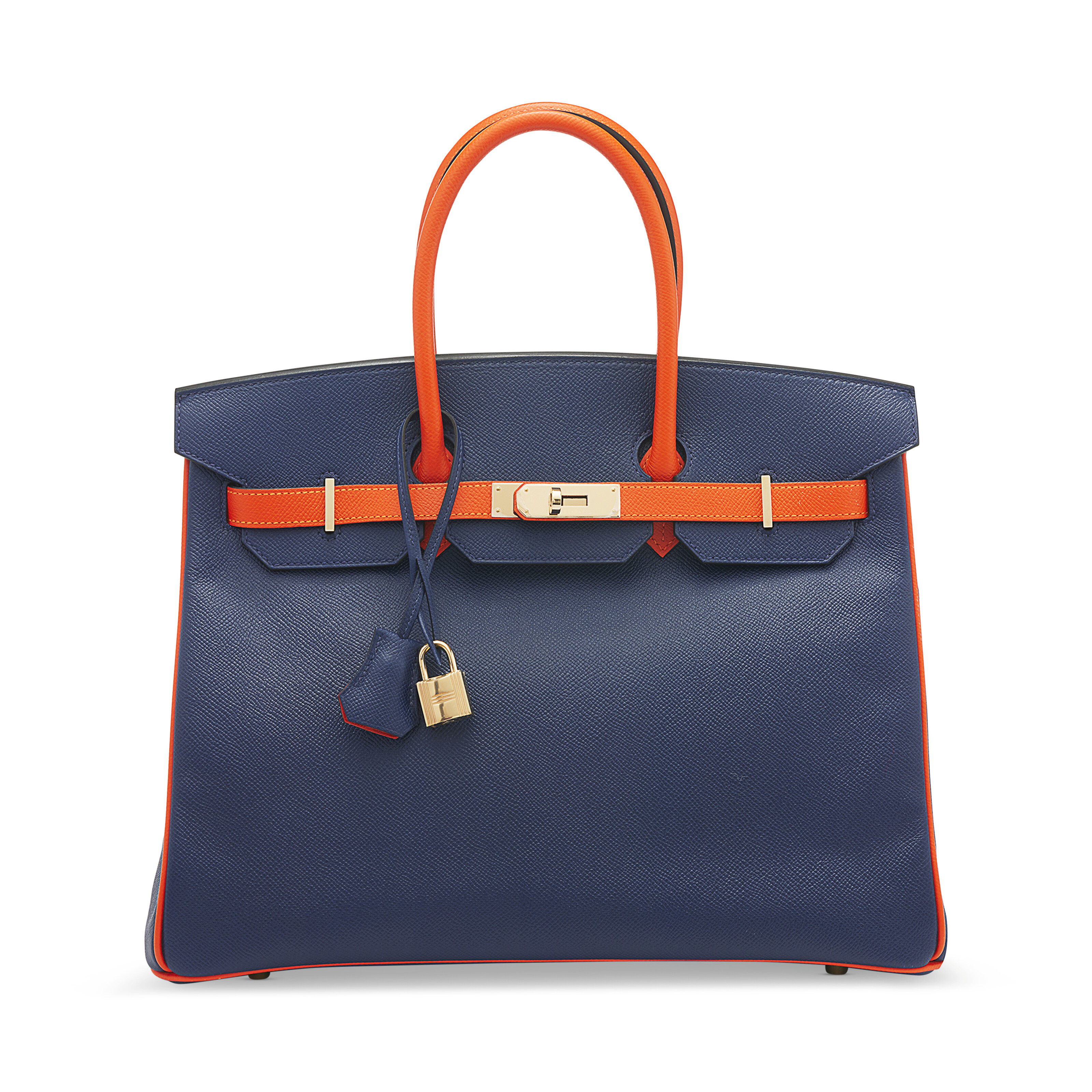 A LIMITED EDITION VERT FONCÉ, ROUGE H & BLEU MARINE CALF BOX