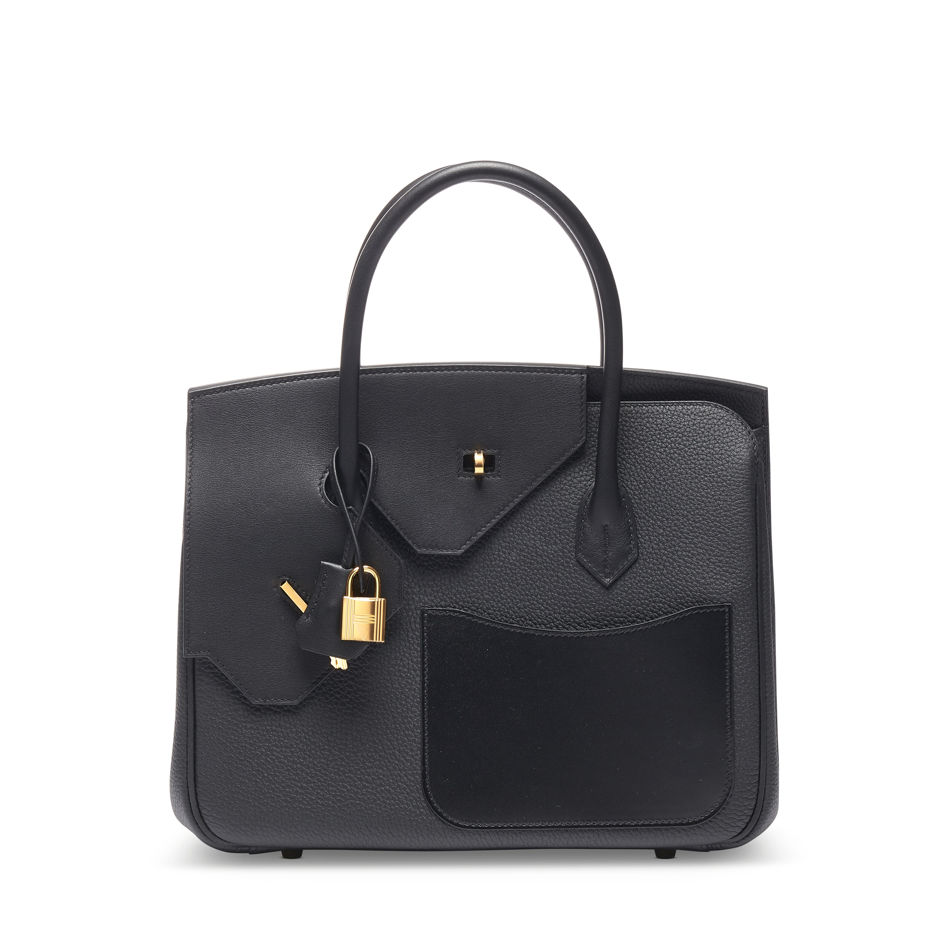 A LIMITED EDITION BLACK TOGO & SWIFT LEATHERS DÉSORDRE BIRKIN 30