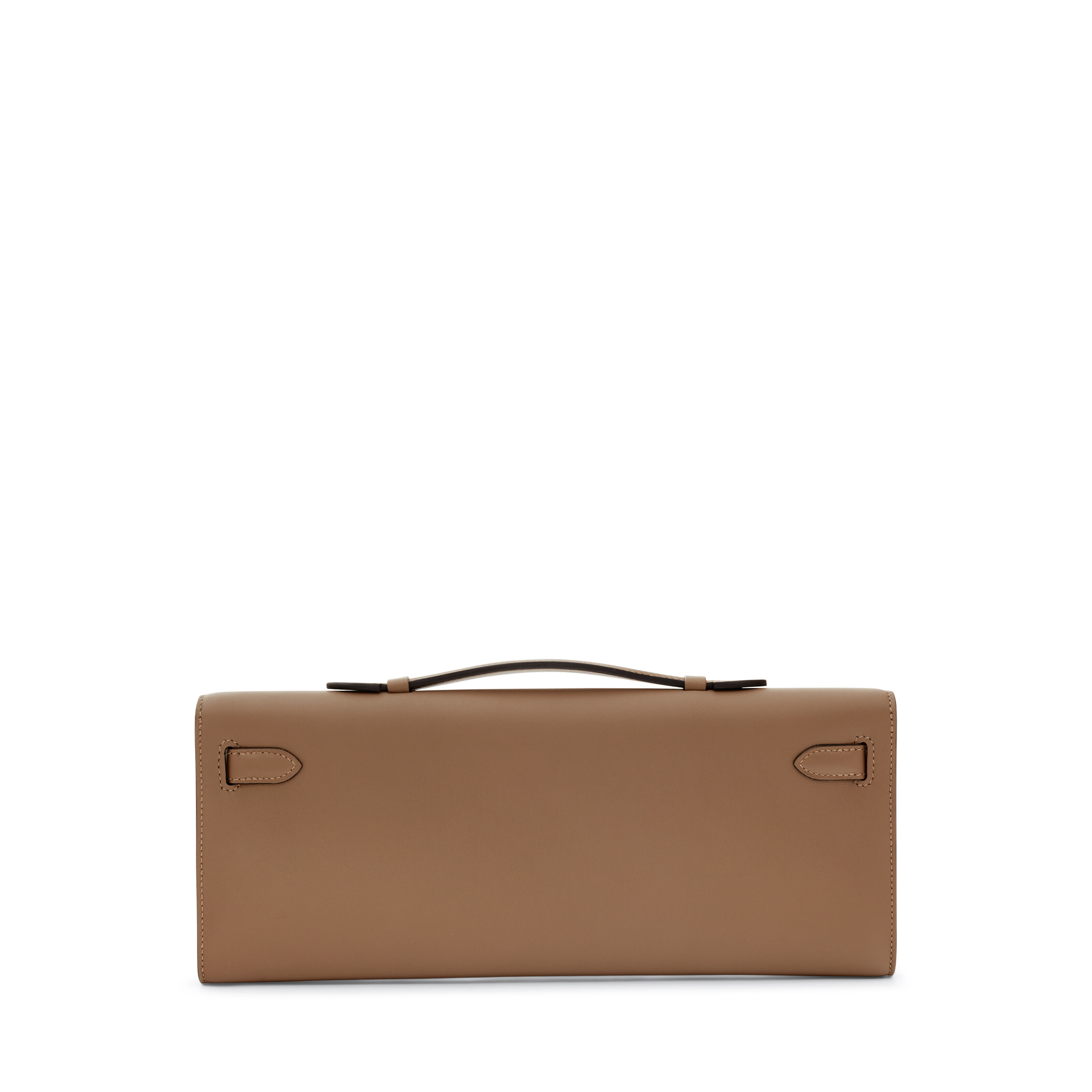 A BEIGE DE WEIMAR SWIFT LEATHER KELLY CUT WITH GOLD HARDWARE