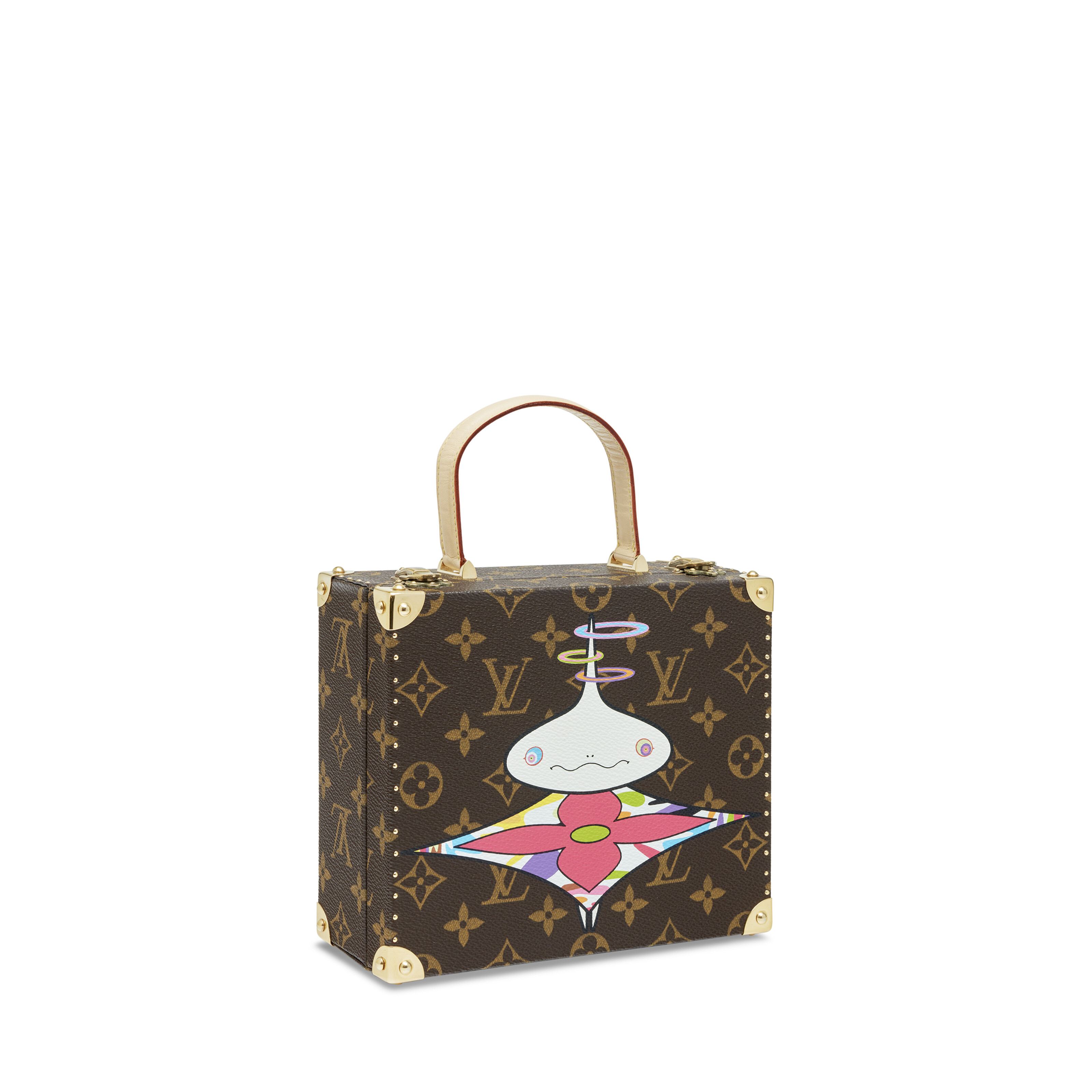 A LIMITED EDITION CLASSIC MONOGRAM CANVAS & NATURAL LEATHER
