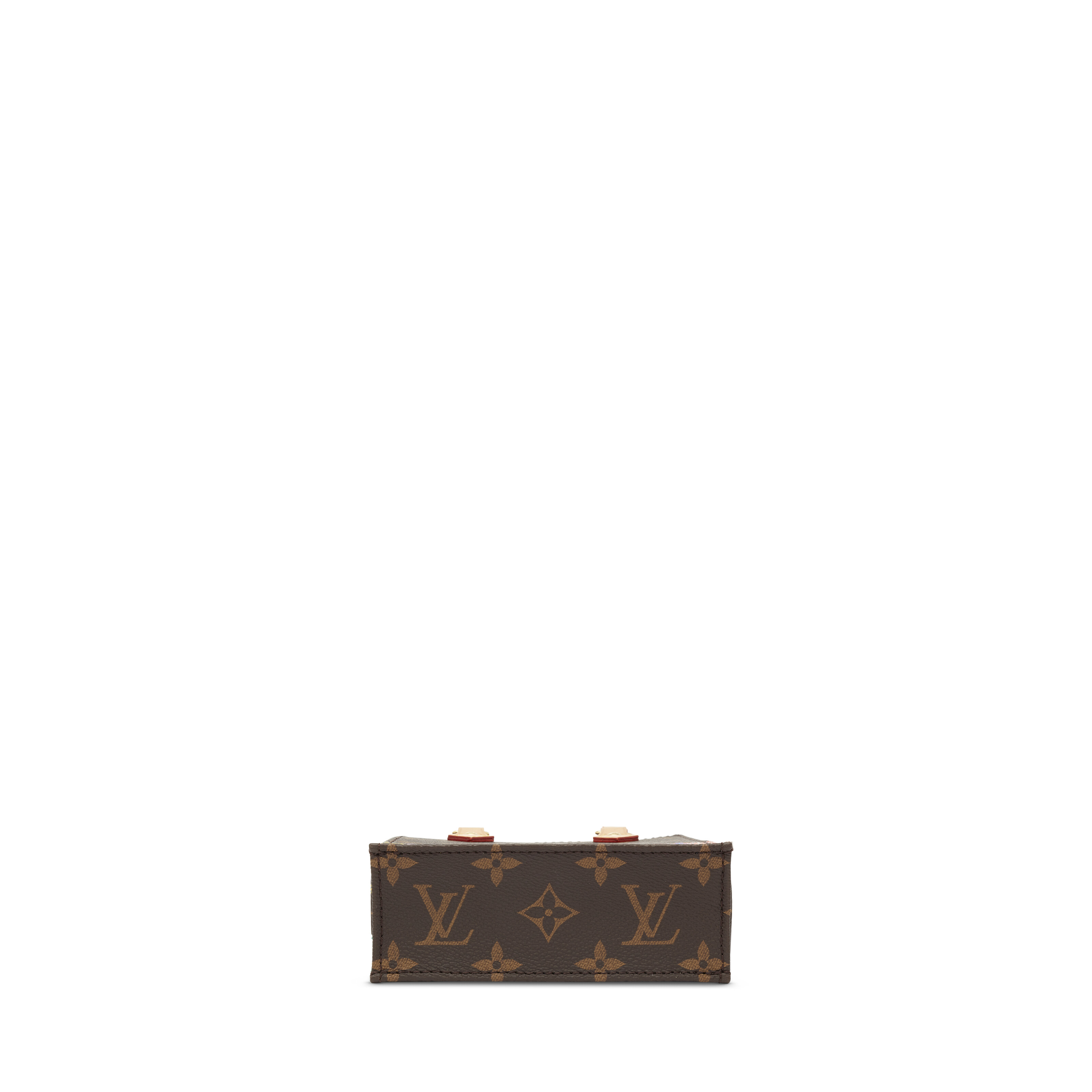 ブランド品専門の MONOGRAM CLASSIC A CANVAS PLAT SAC PETIT LEATHER NATURAL & バッグ