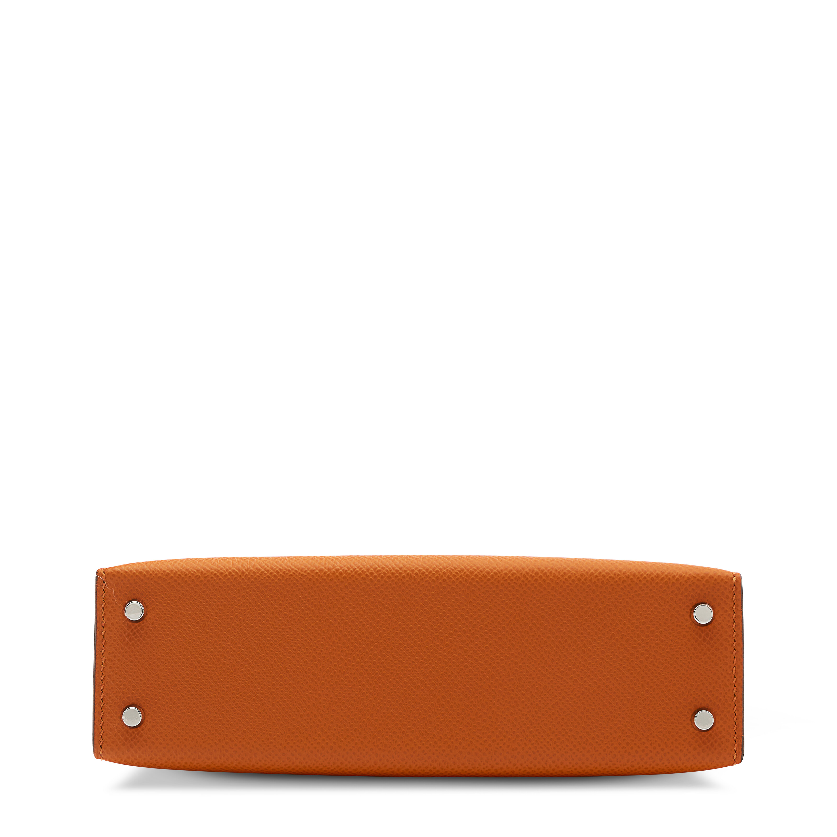 AN FEU EPSOM LEATHER MINI KELLY 20 II WITH PALLADIUM HARDWARE HERMES 2024 Christie s