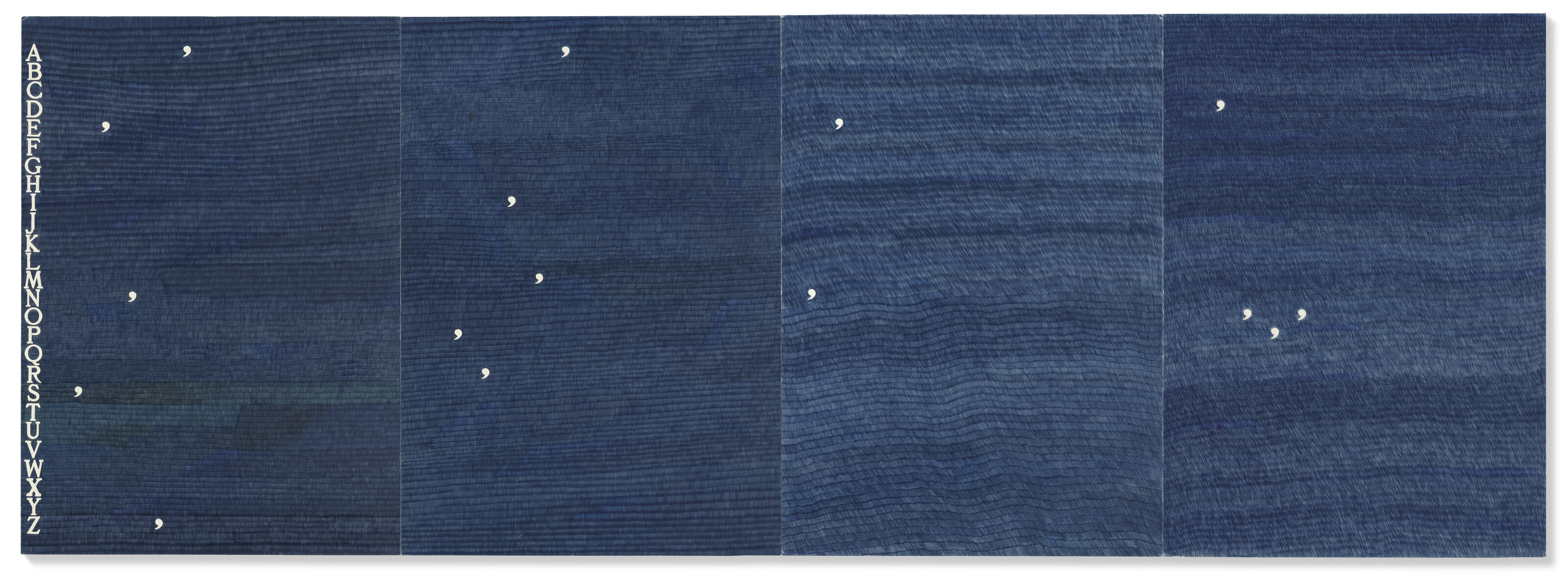 Alighiero Boetti, Senza prima ne dopo, 1991, offered in Avant-Garde(s) Including Thinking Italian on 18 October 2024 at Christie's in Paris