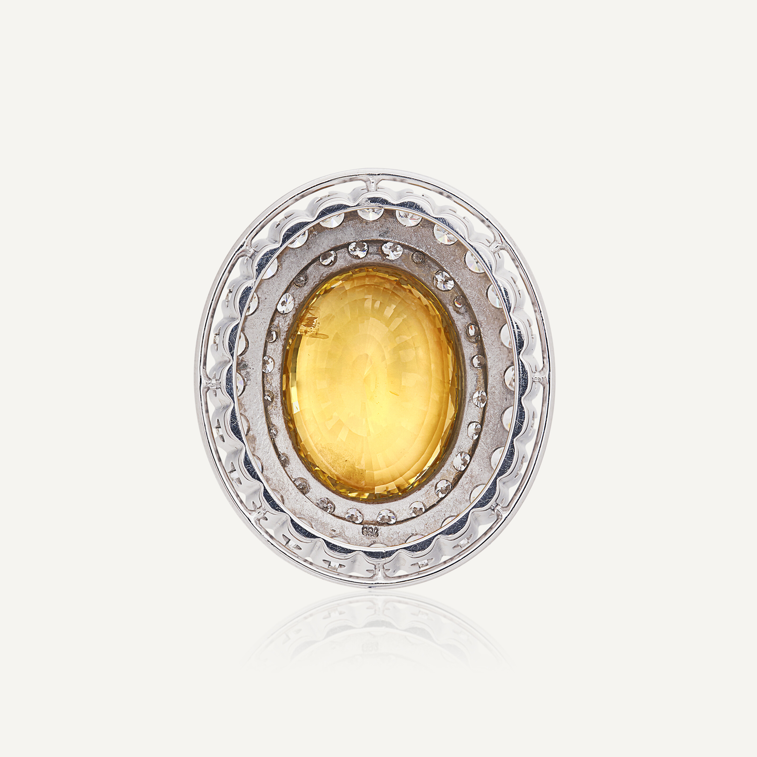 NO RESERVE ELEMENT DE BIJOU SAPHIR DE COULEUR ET DIAMANTS Christie s