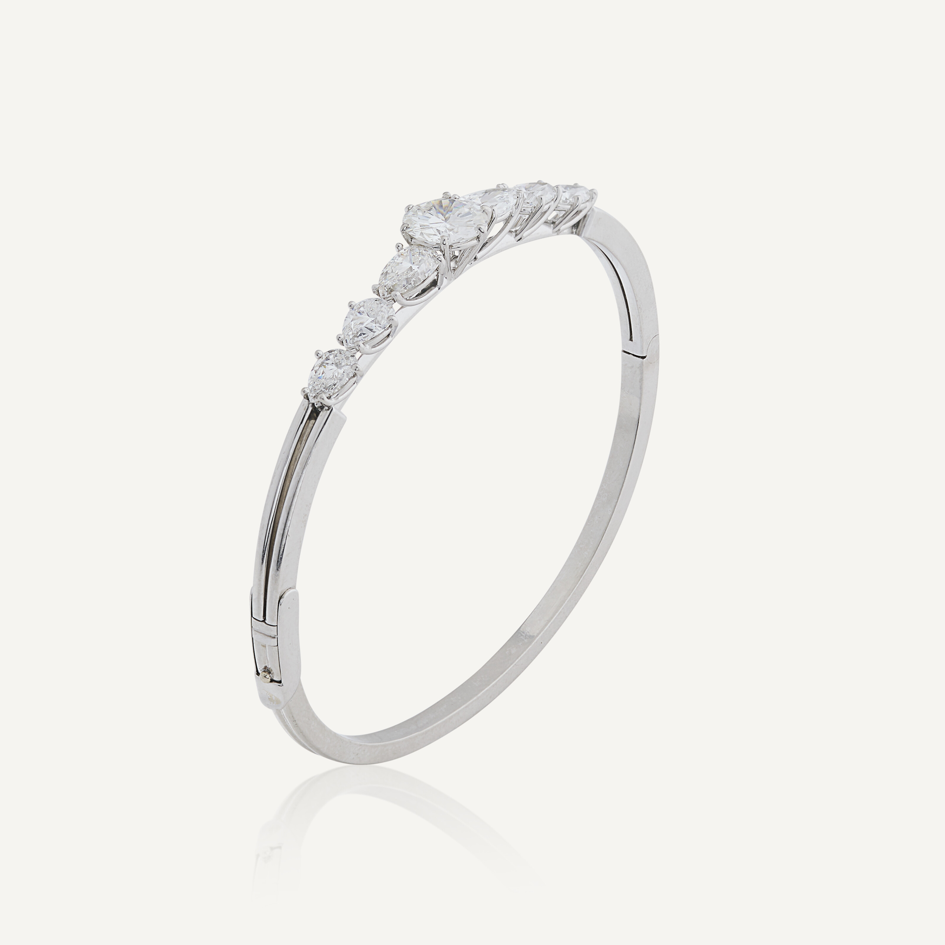 Bracelet jonc fleuri Ori en fleurs séchées - Les Fleurs Dupont