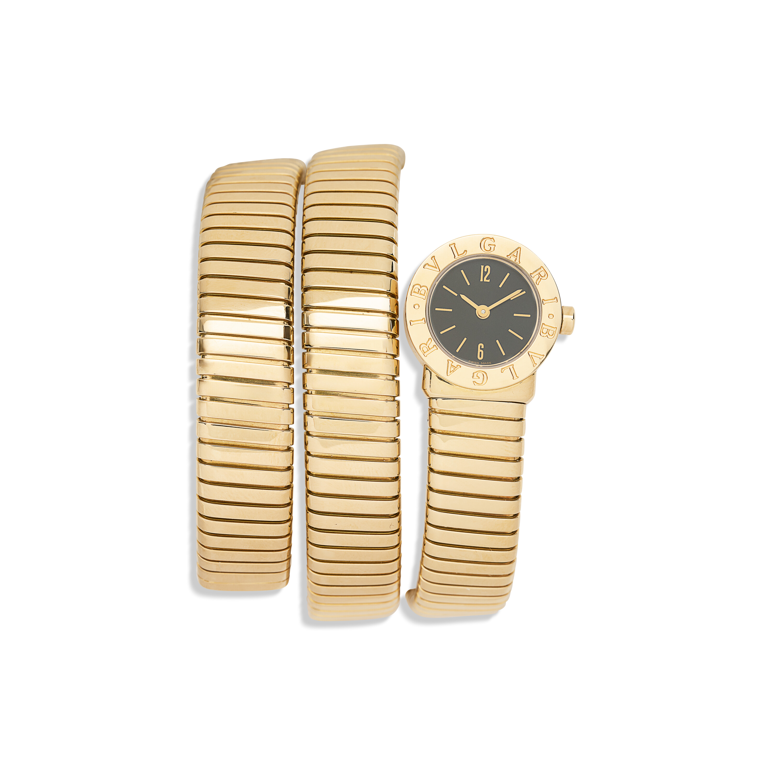 Bulgari Serpenti Spiral Montre Montres Bulgari Serpenti Or Rose