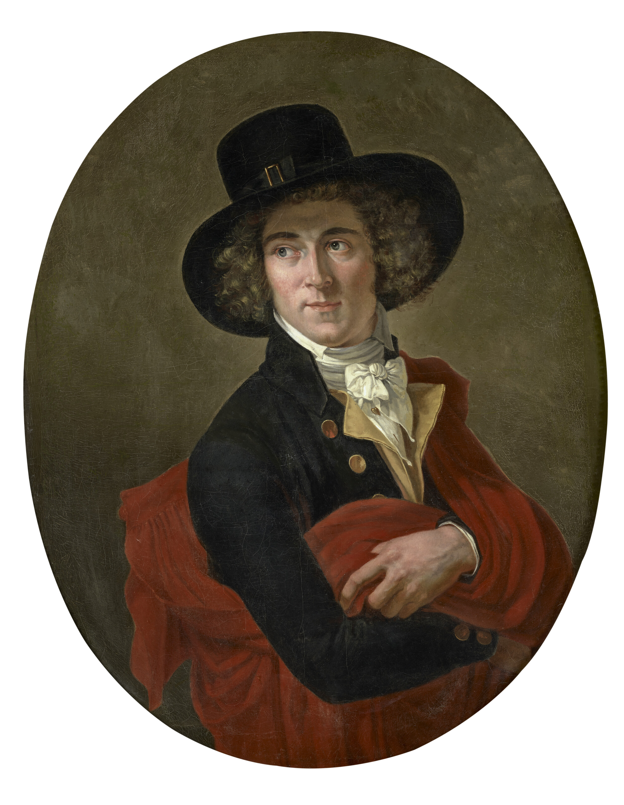 Catalog image of Portrait d'un homme au chapeau, à mi-corps