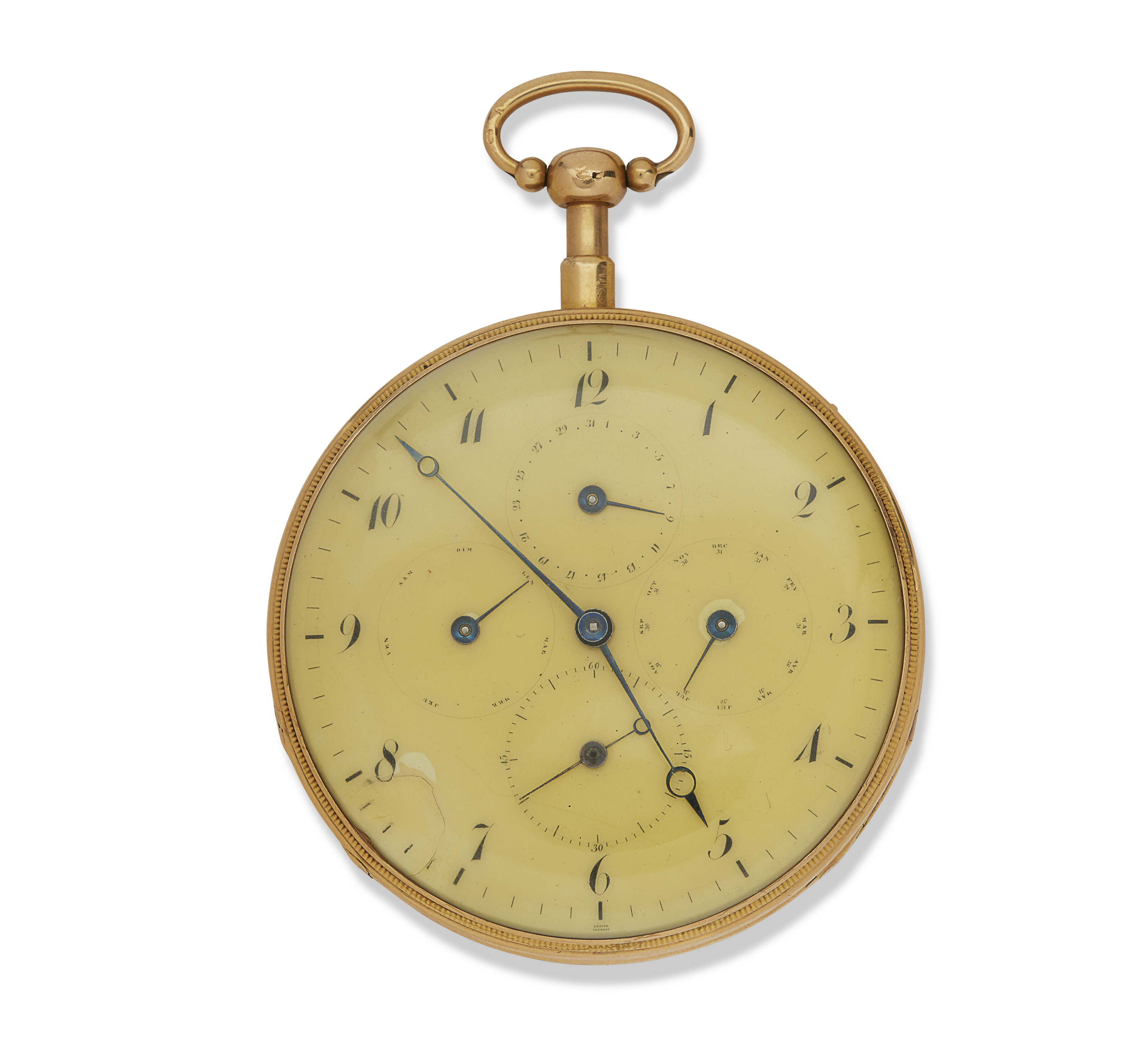 Aiguille Des Minutes Dorée Pour Montre Lépine Ou Coq - Style Breguet - 16,5 Mm - Fin 19e
